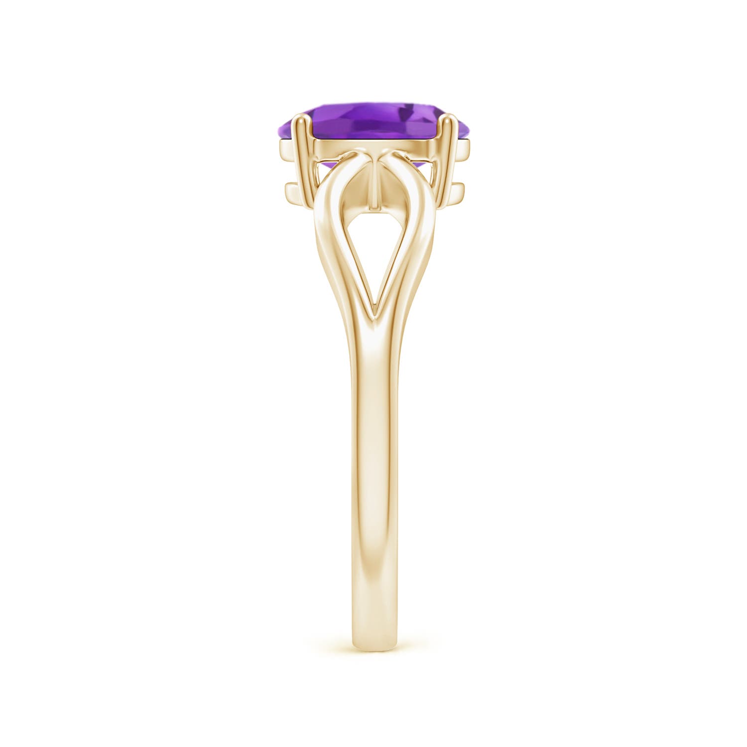 AA - Amethyst / 1.15 CT / 14 KT Yellow Gold