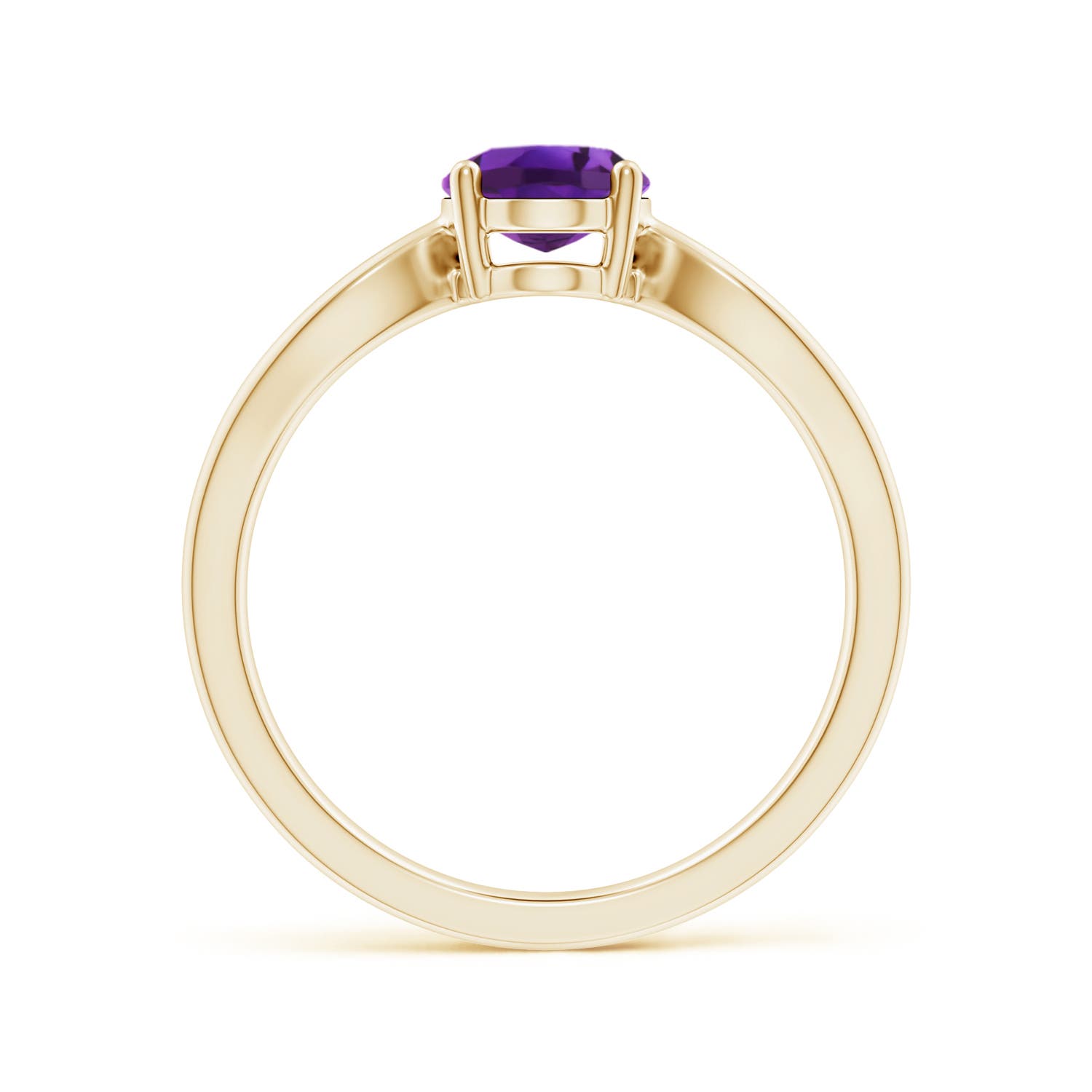 AAAA - Amethyst / 1.15 CT / 14 KT Yellow Gold