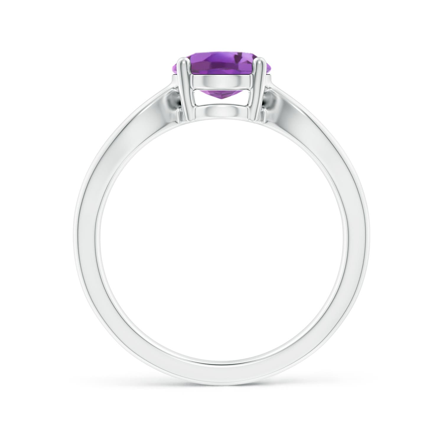 A - Amethyst / 1.6 CT / 14 KT White Gold