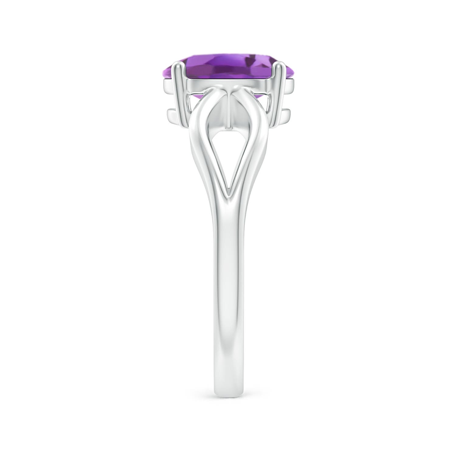 A - Amethyst / 1.6 CT / 14 KT White Gold