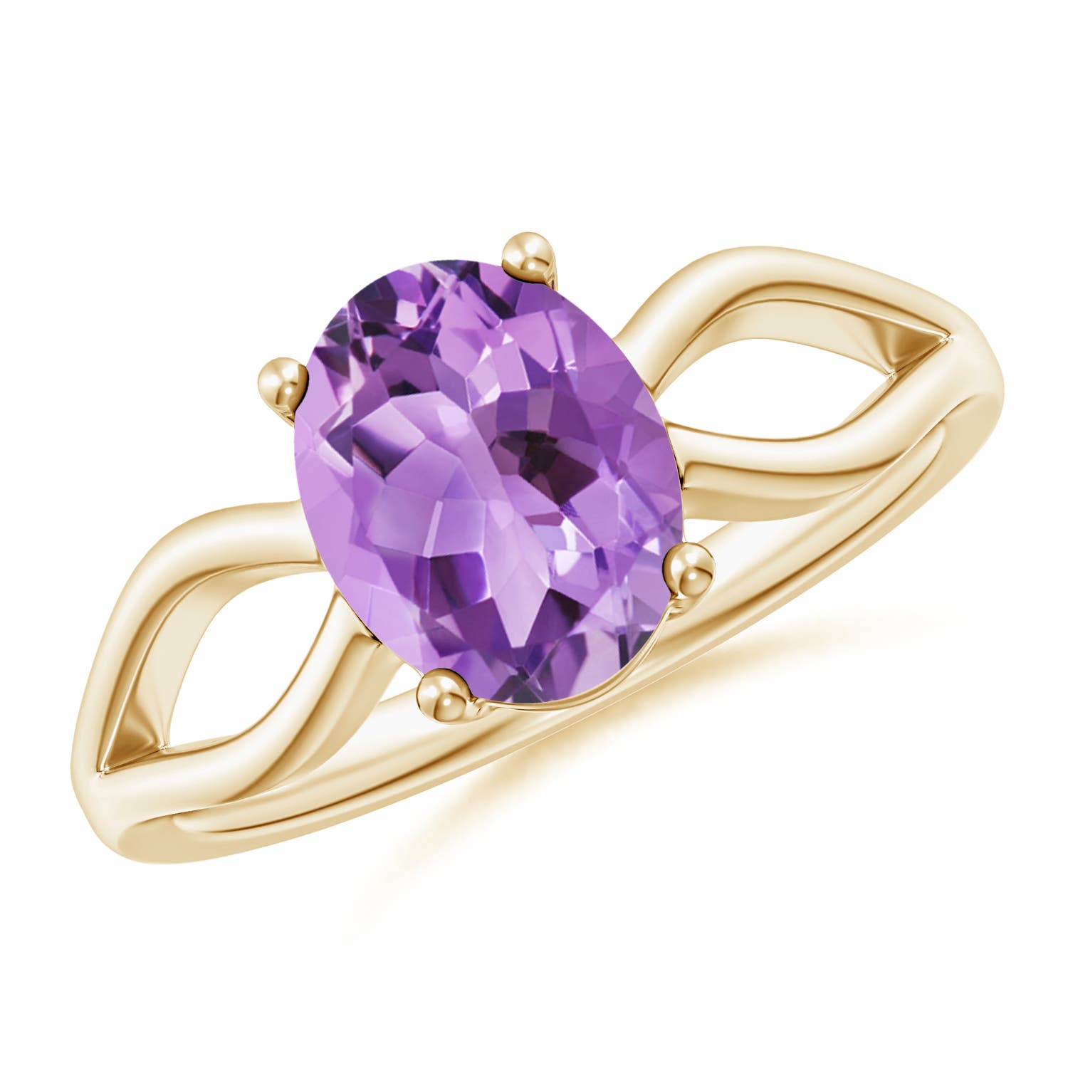 A - Amethyst / 1.6 CT / 14 KT Yellow Gold