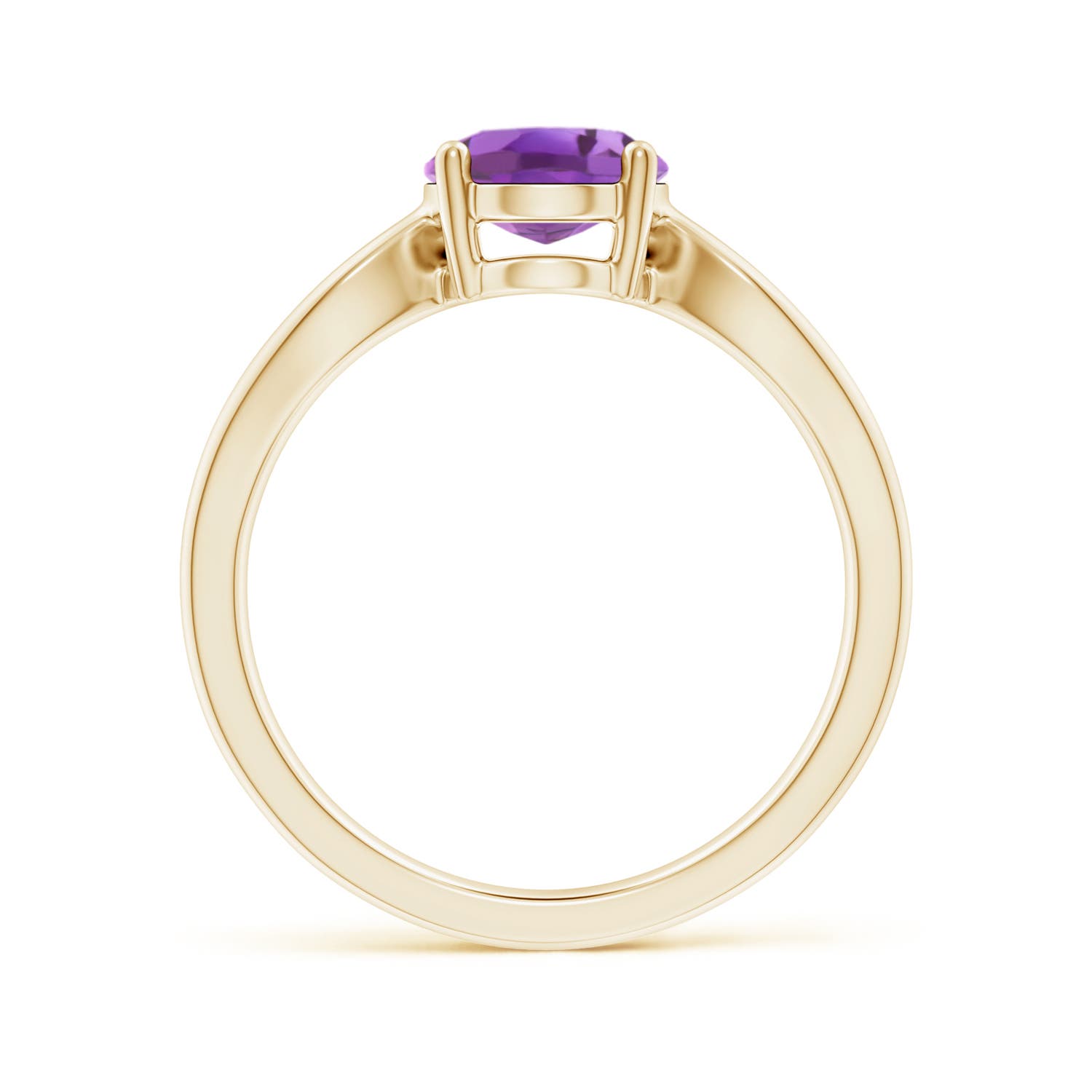 A - Amethyst / 1.6 CT / 14 KT Yellow Gold