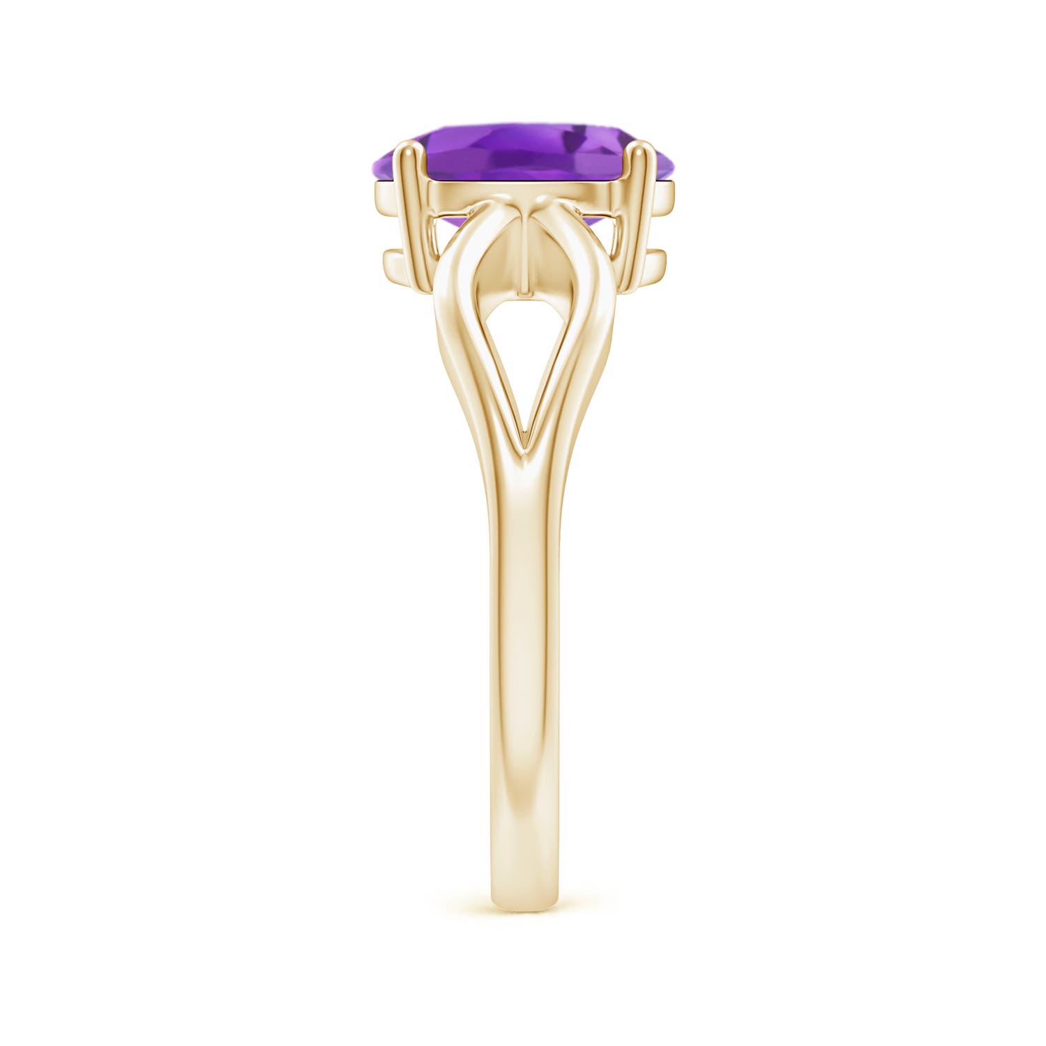 AA - Amethyst / 1.6 CT / 14 KT Yellow Gold