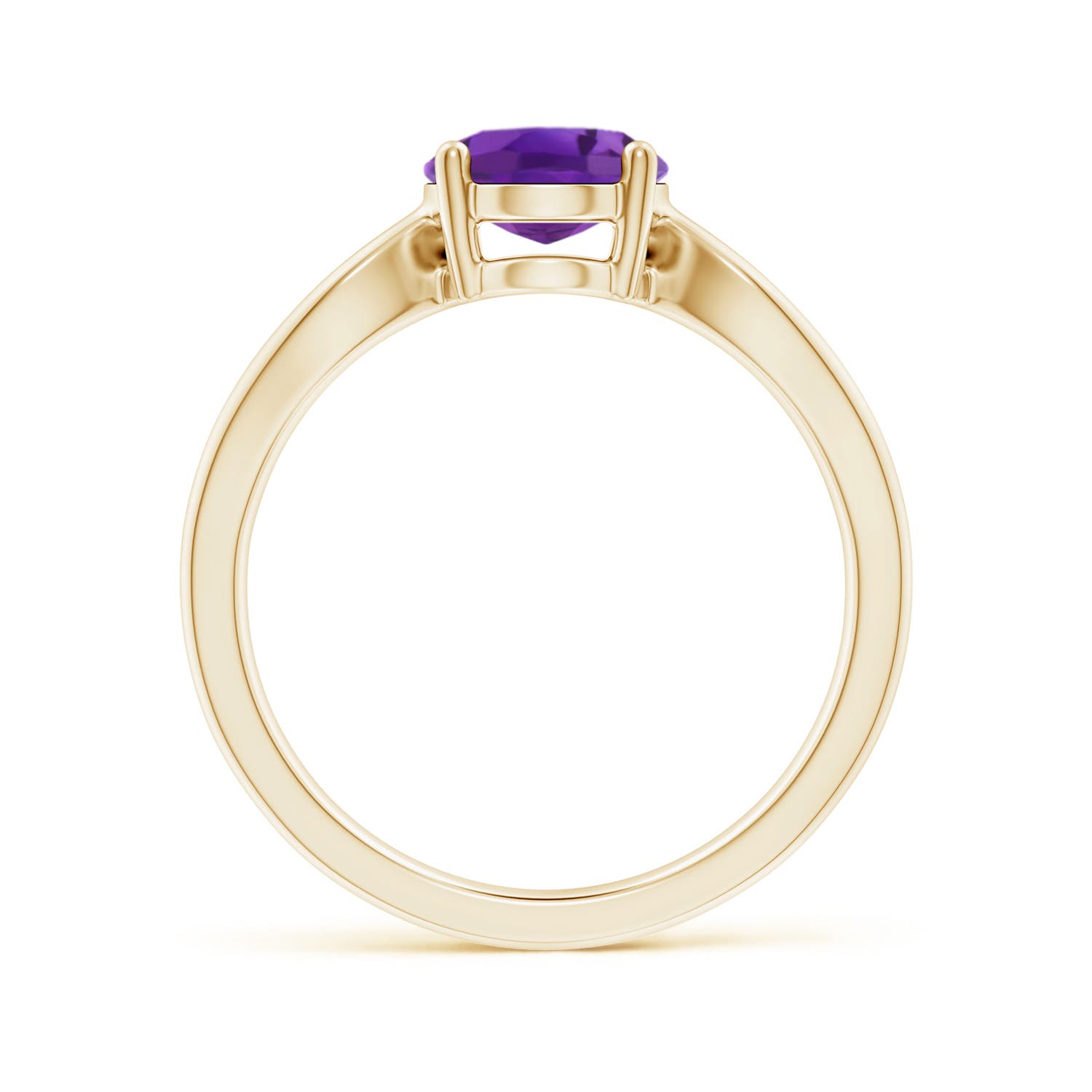 AAA - Amethyst / 1.6 CT / 14 KT Yellow Gold