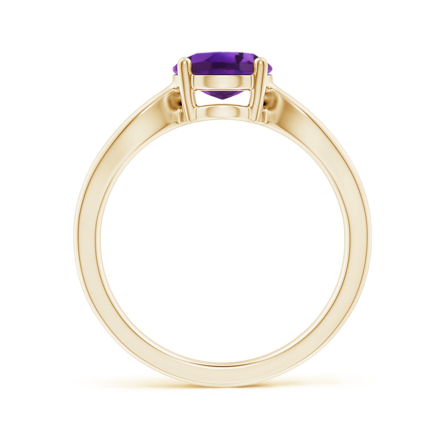 AAAA - Amethyst / 1.6 CT / 14 KT Yellow Gold