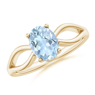 Oval AA Aquamarine