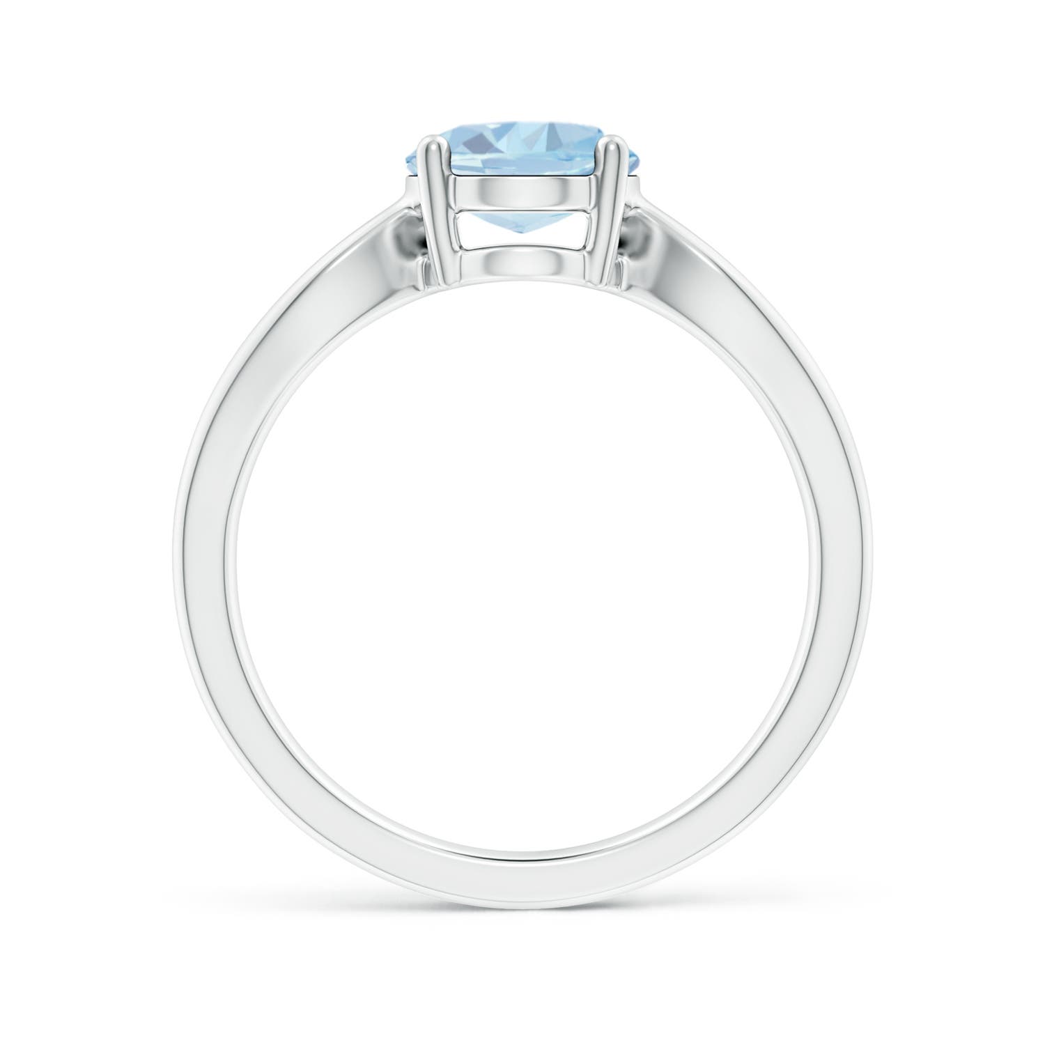 A - Aquamarine / 1.5 CT / 14 KT White Gold