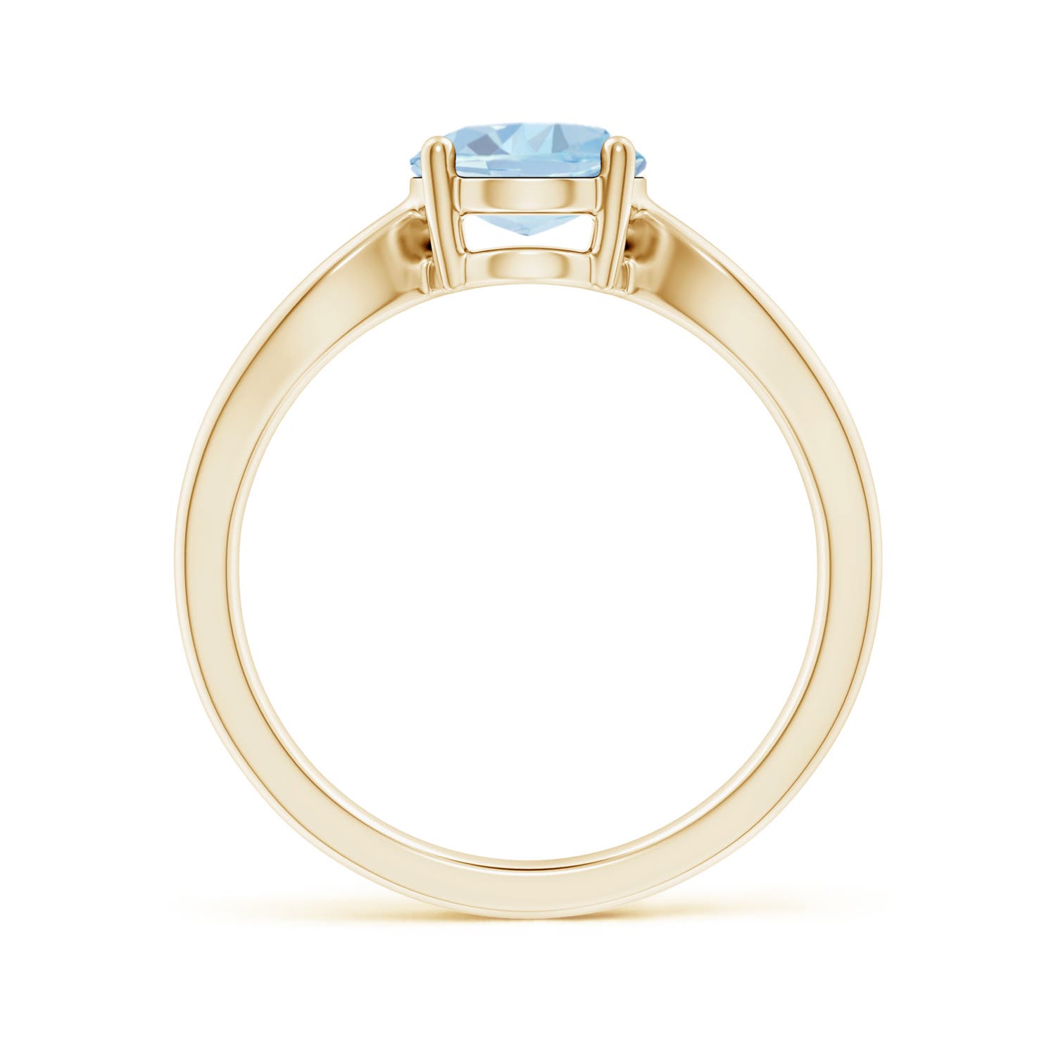 A - Aquamarine / 1.5 CT / 14 KT Yellow Gold