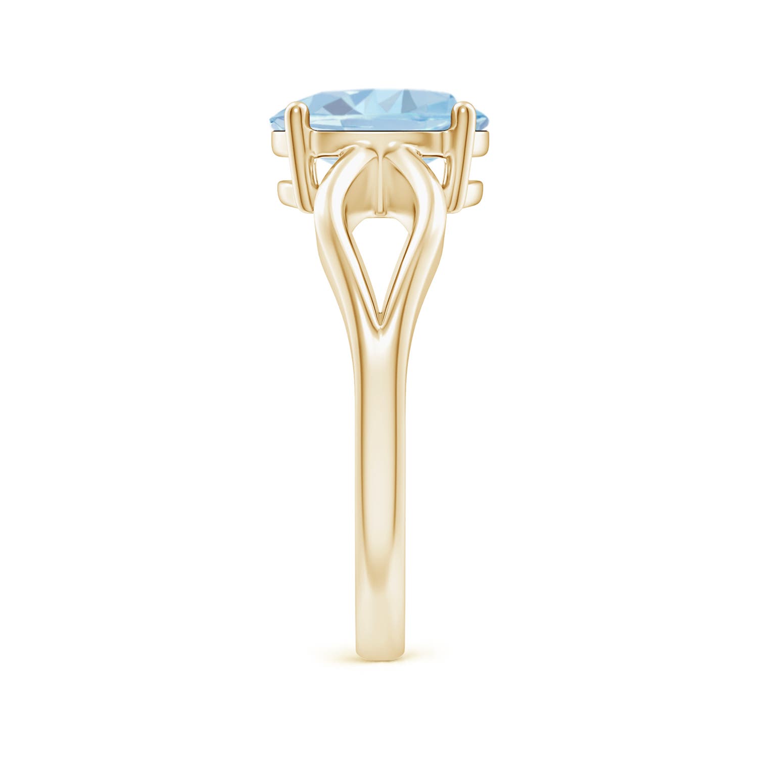 A - Aquamarine / 1.5 CT / 14 KT Yellow Gold