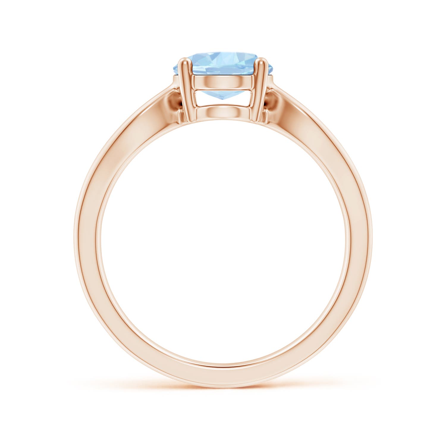 AA - Aquamarine / 1.5 CT / 14 KT Rose Gold