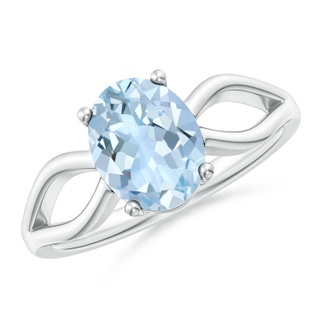 Oval AA Aquamarine