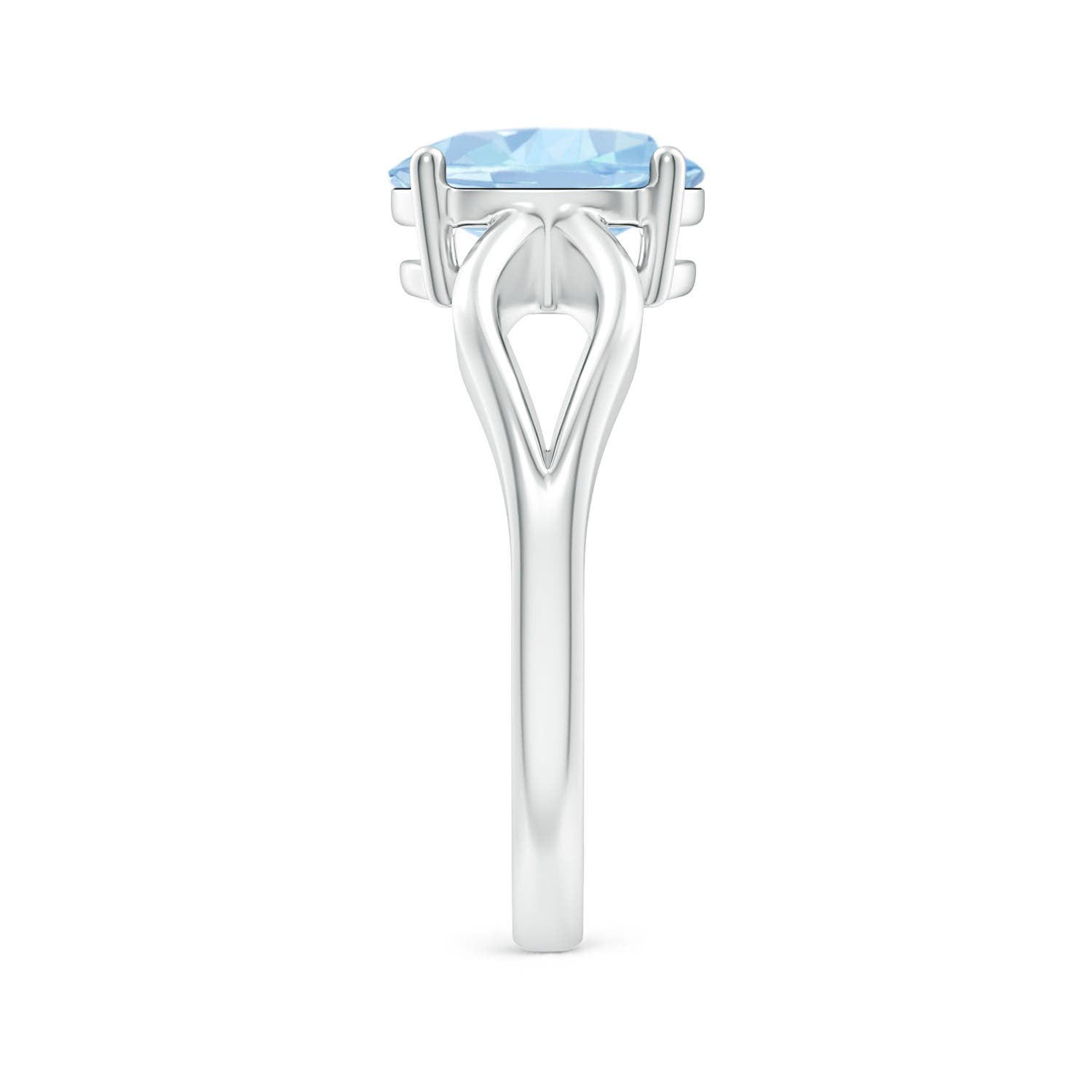 AA - Aquamarine / 1.5 CT / 14 KT White Gold