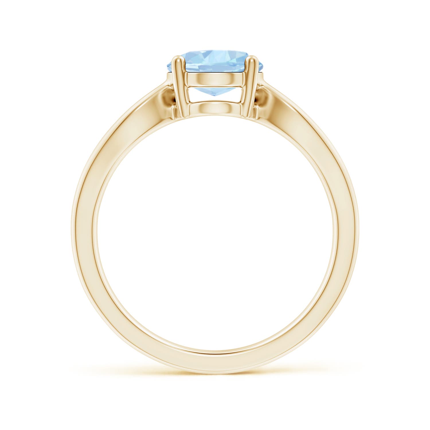 AA - Aquamarine / 1.5 CT / 14 KT Yellow Gold