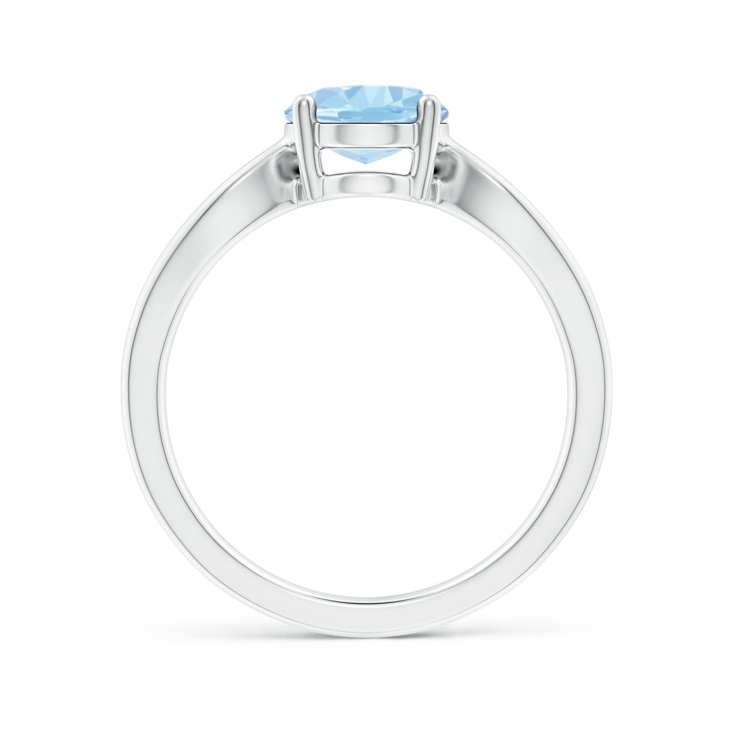 AAA - Aquamarine / 1.5 CT / 14 KT White Gold