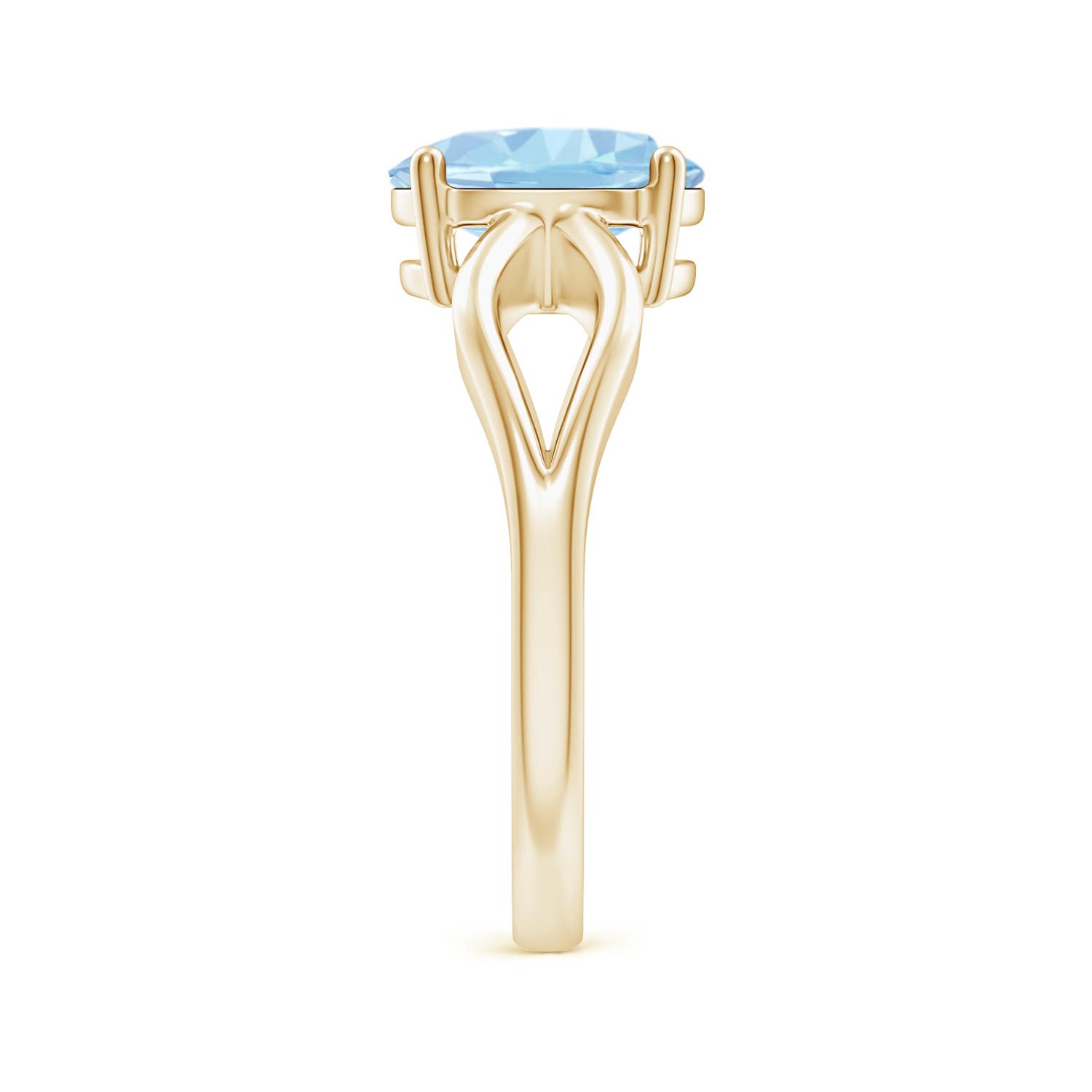 AAA - Aquamarine / 1.5 CT / 14 KT Yellow Gold