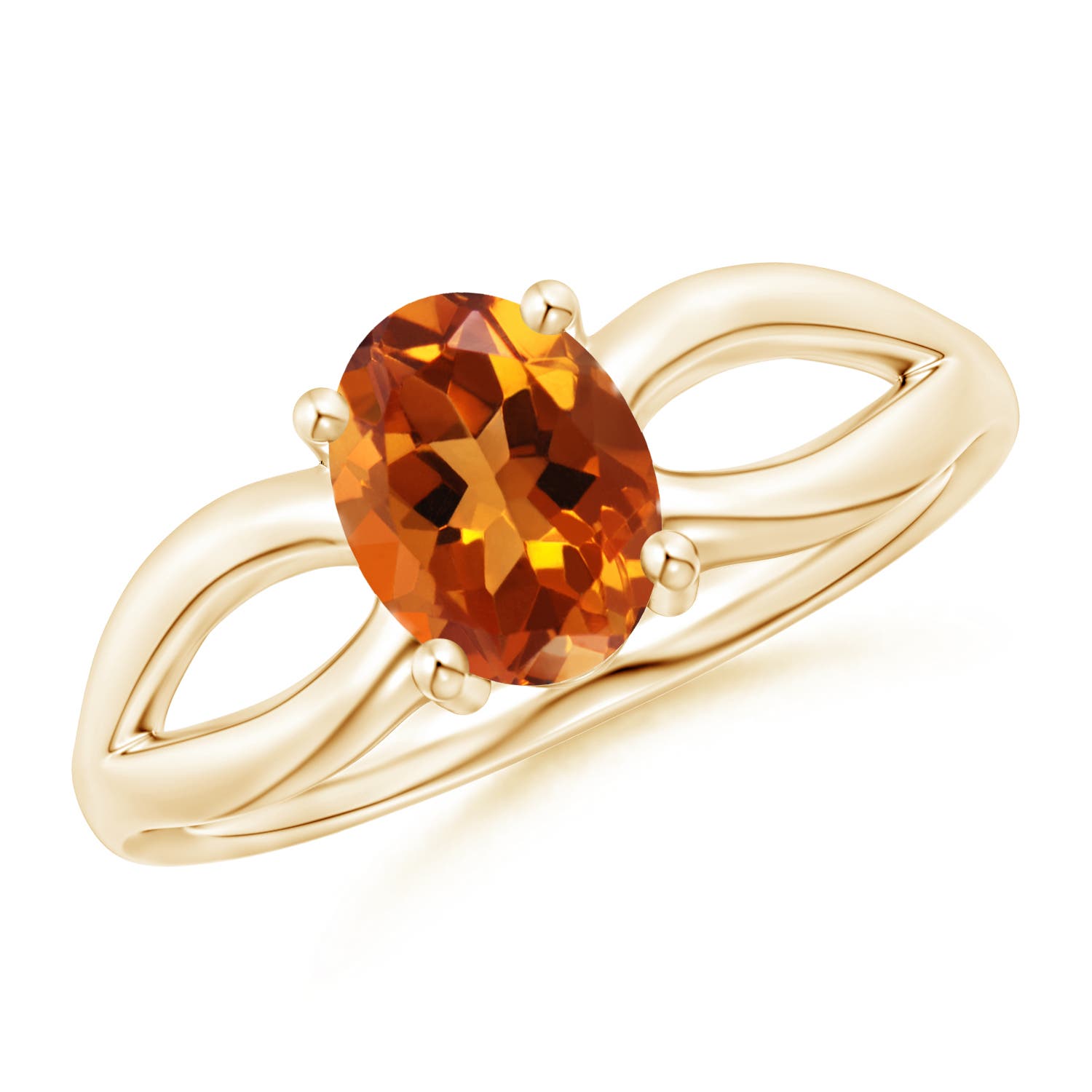 AAAA - Citrine / 1.1 CT / 14 KT Yellow Gold