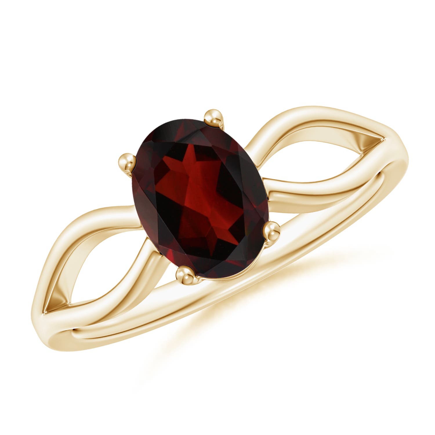 AA - Garnet / 1.45 CT / 14 KT Yellow Gold