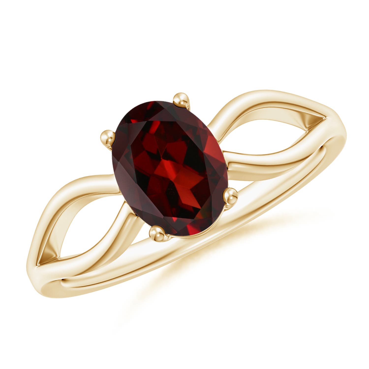 AAA - Garnet / 1.45 CT / 14 KT Yellow Gold