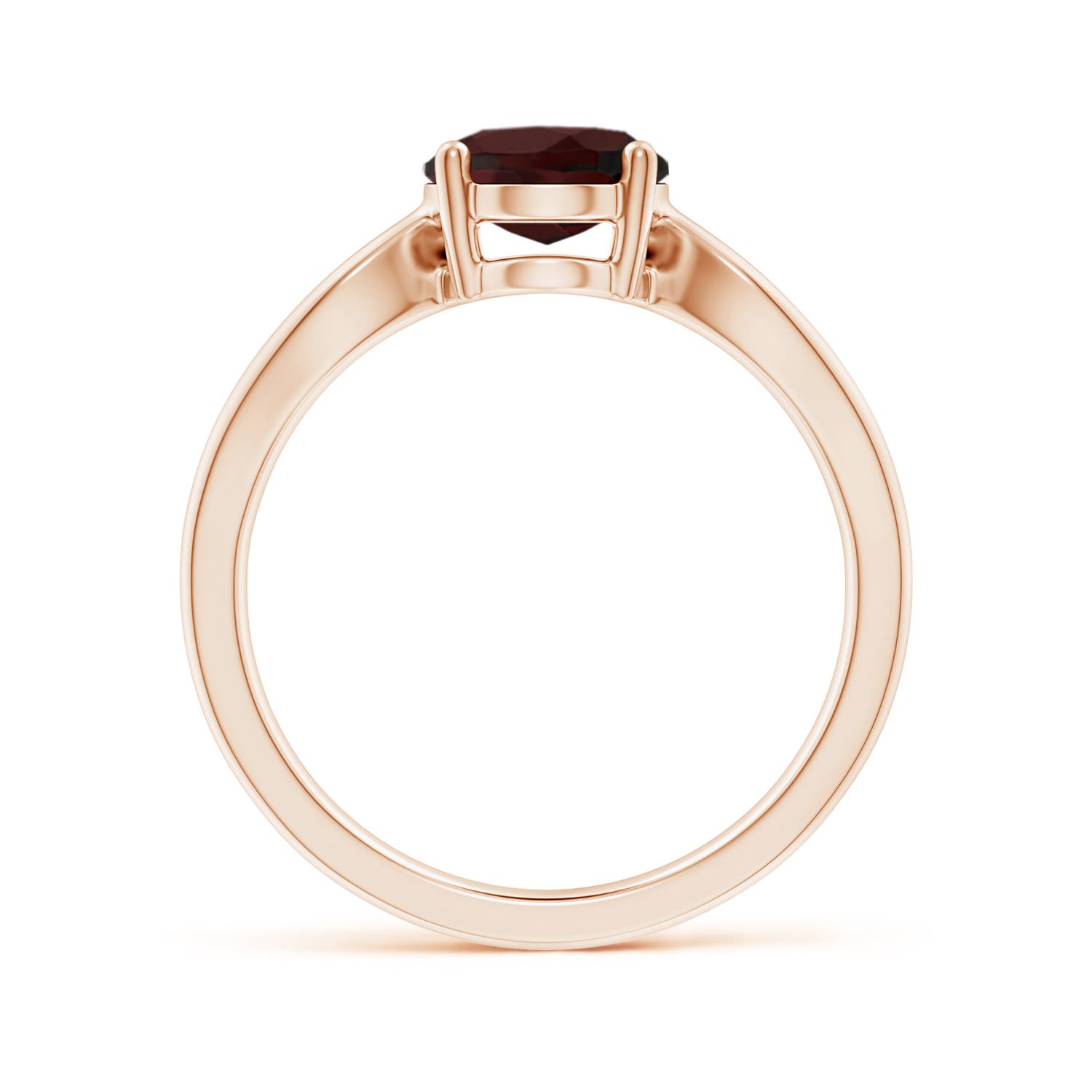 A - Garnet / 2 CT / 14 KT Rose Gold