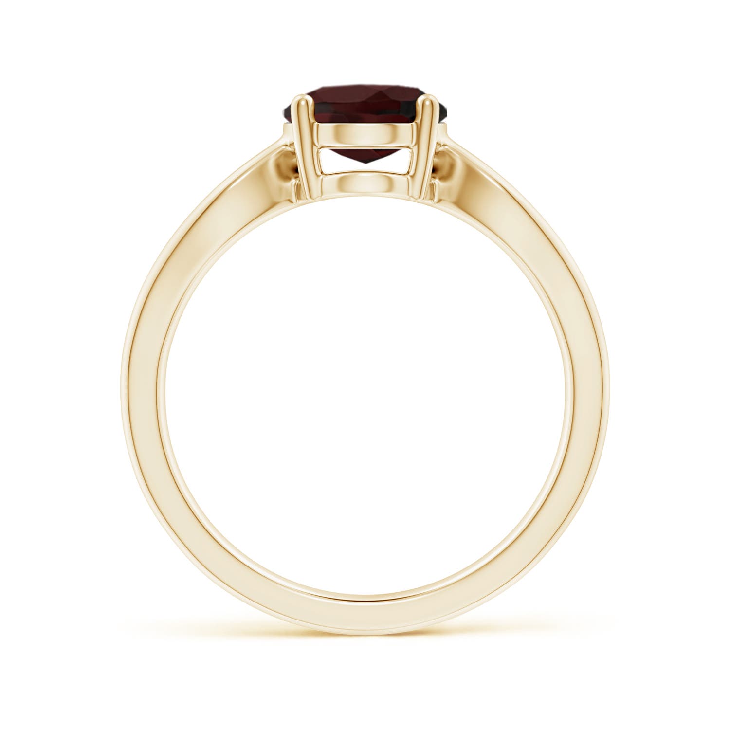 A - Garnet / 2 CT / 14 KT Yellow Gold