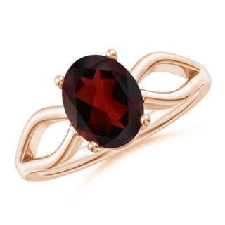 Oval AA Garnet