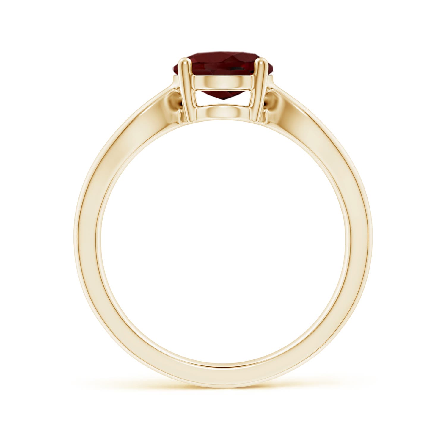 AAA - Garnet / 2 CT / 14 KT Yellow Gold