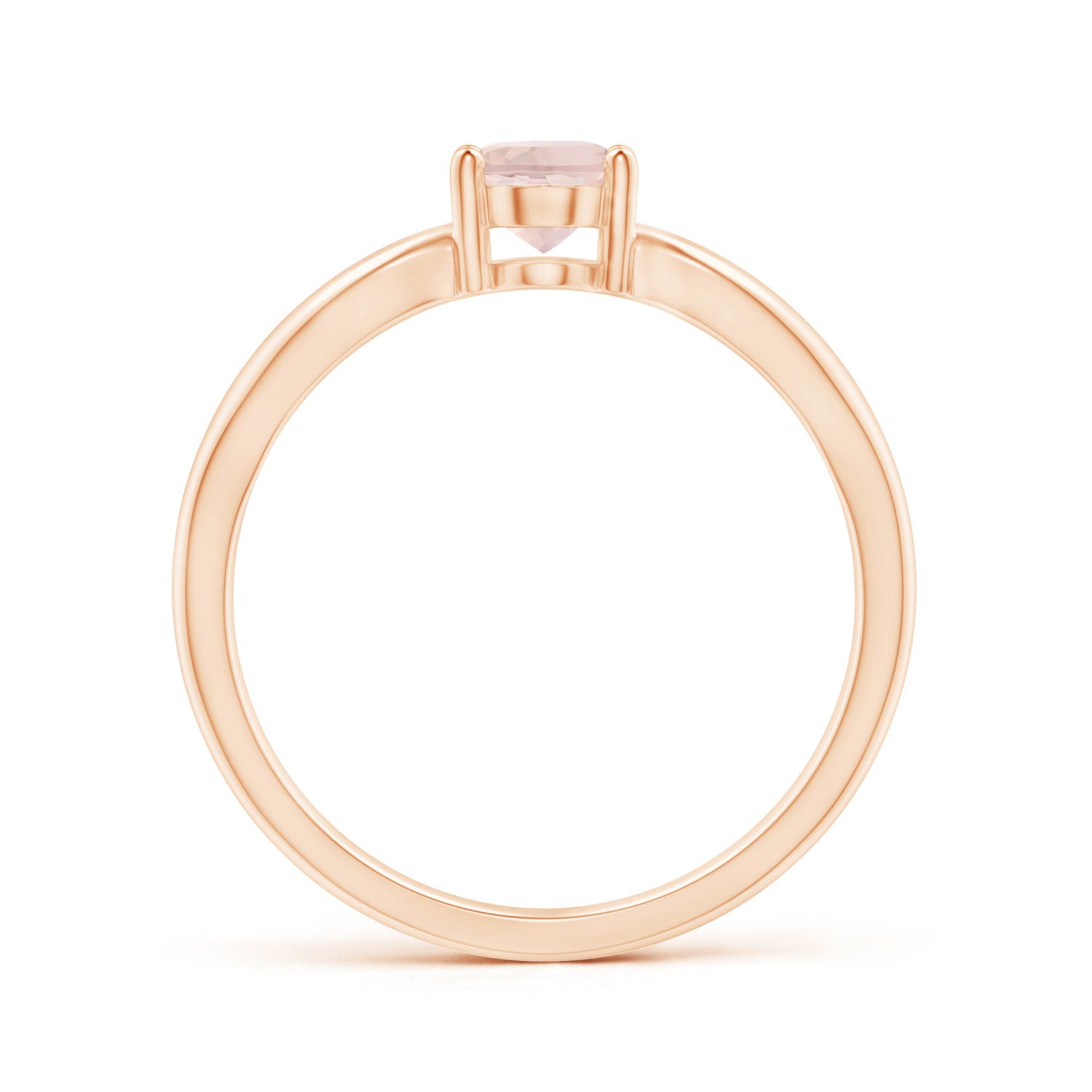 AA - Morganite / 0.7 CT / 14 KT Rose Gold