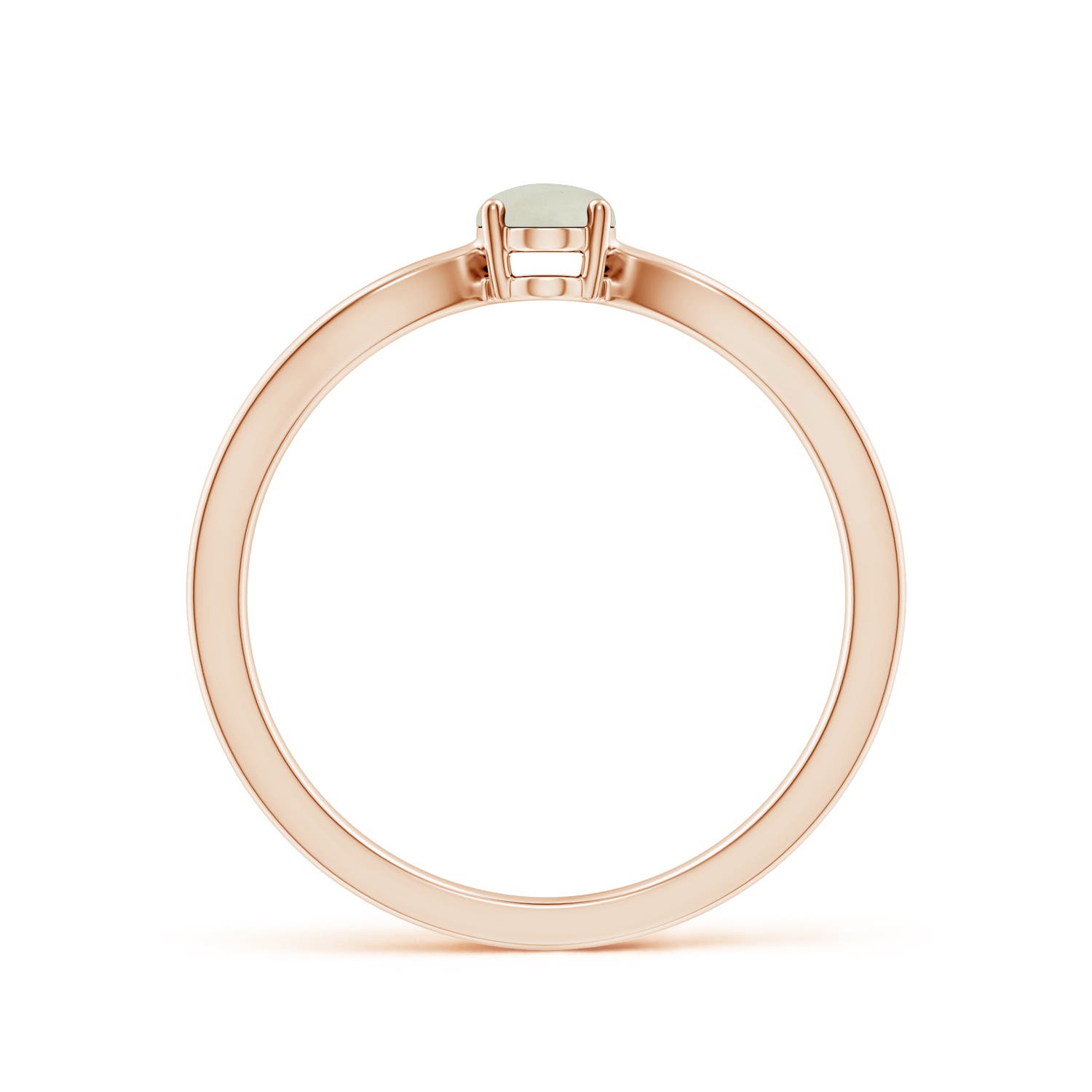 AA - Moonstone / 0.37 CT / 14 KT Rose Gold