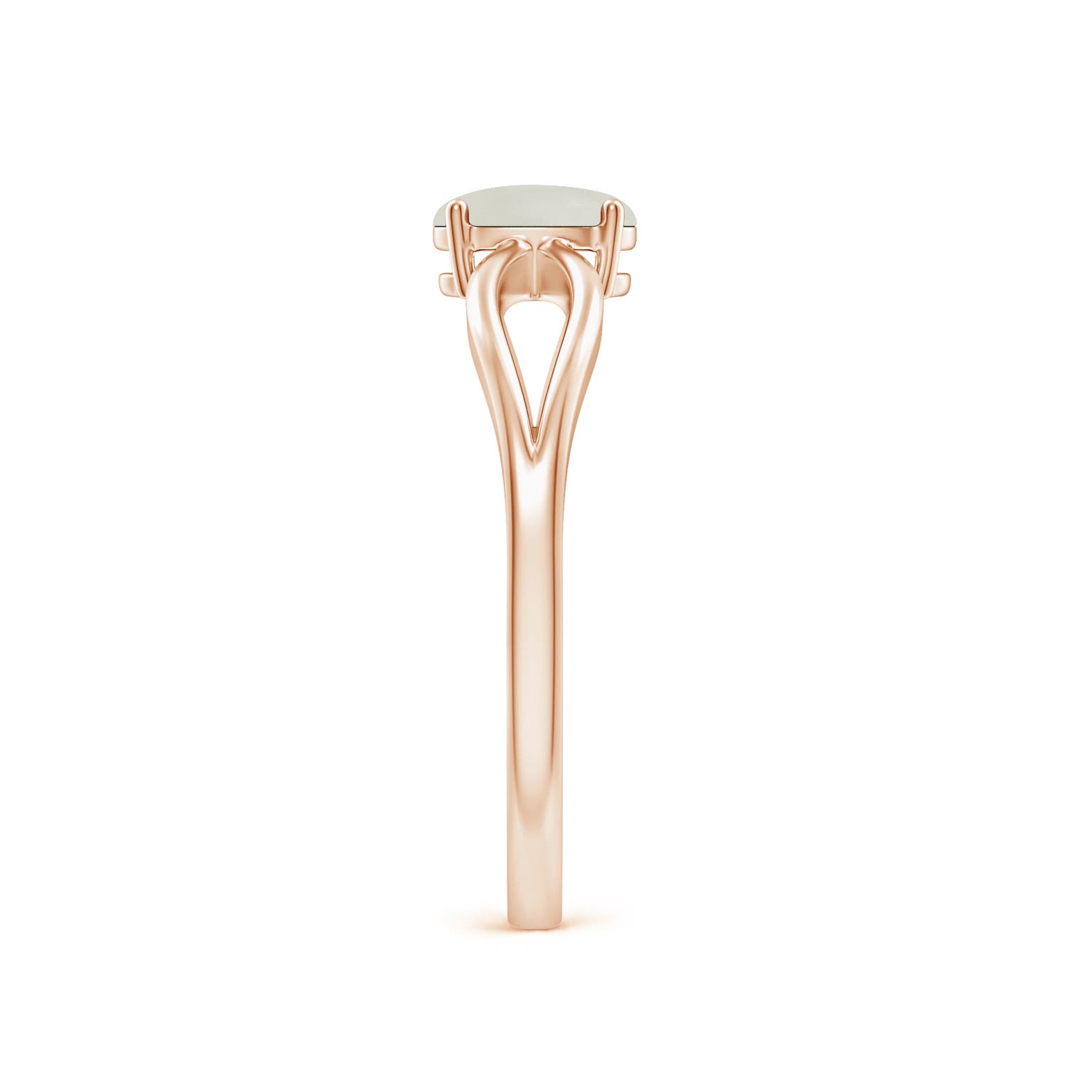 AAA - Moonstone / 0.37 CT / 14 KT Rose Gold