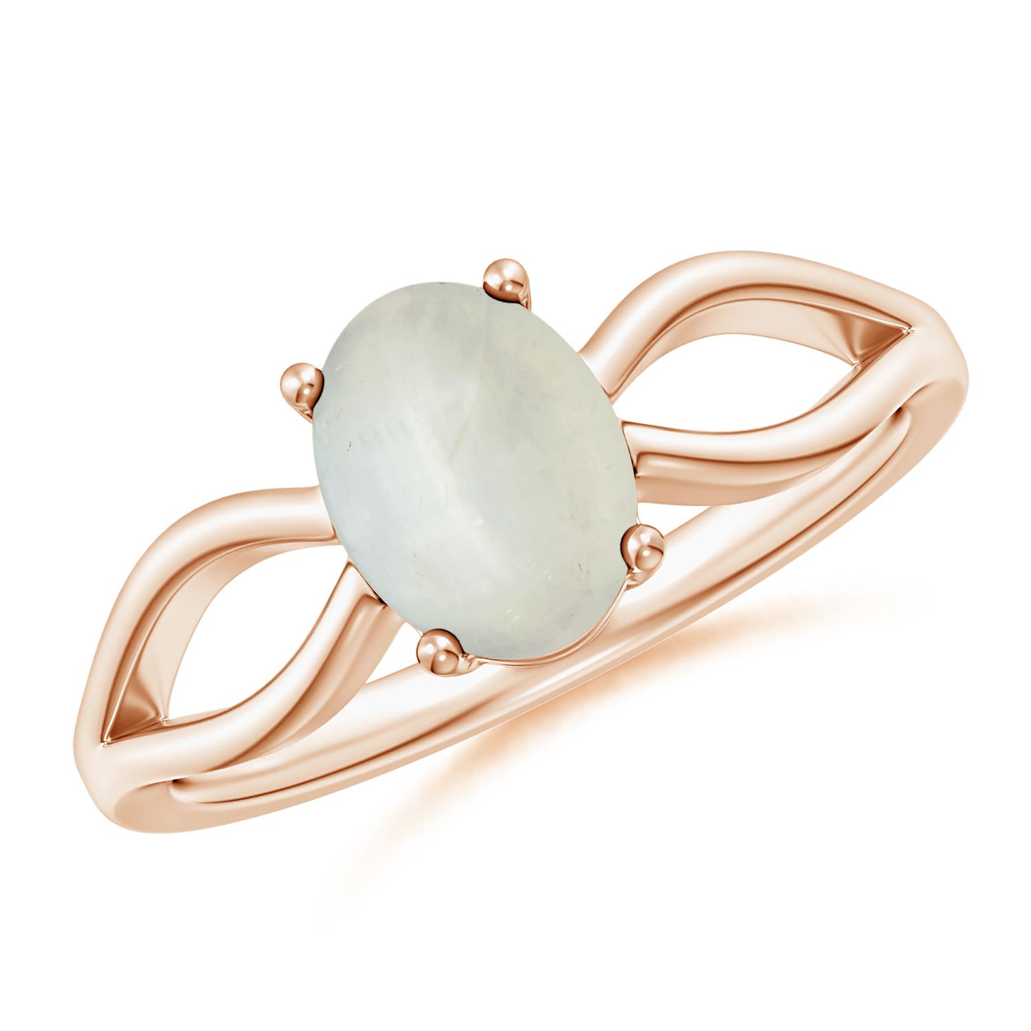 AA - Moonstone / 1.1 CT / 14 KT Rose Gold