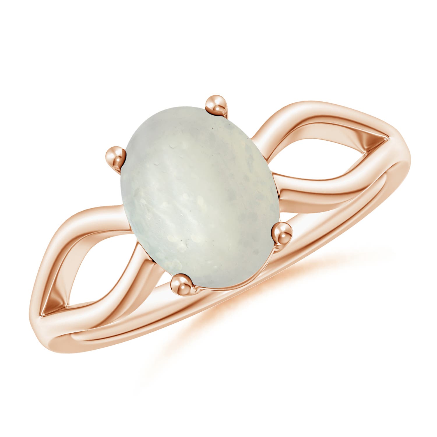 A - Moonstone / 1.7 CT / 14 KT Rose Gold