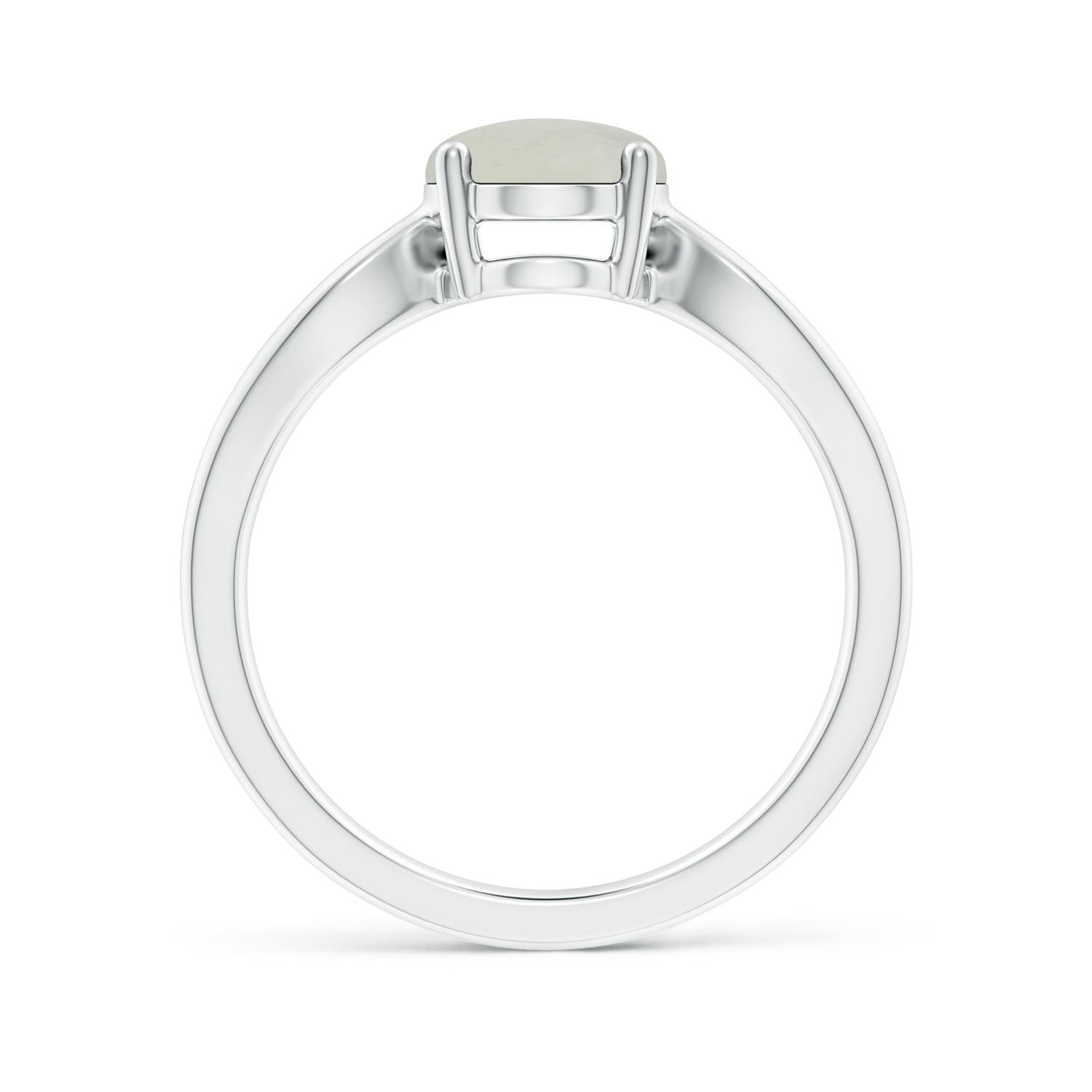 A - Moonstone / 1.7 CT / 14 KT White Gold