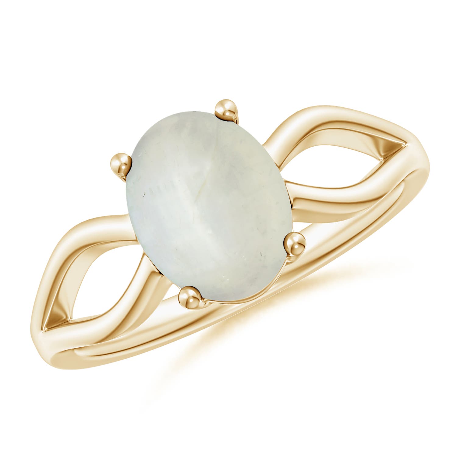 AA - Moonstone / 1.7 CT / 14 KT Yellow Gold