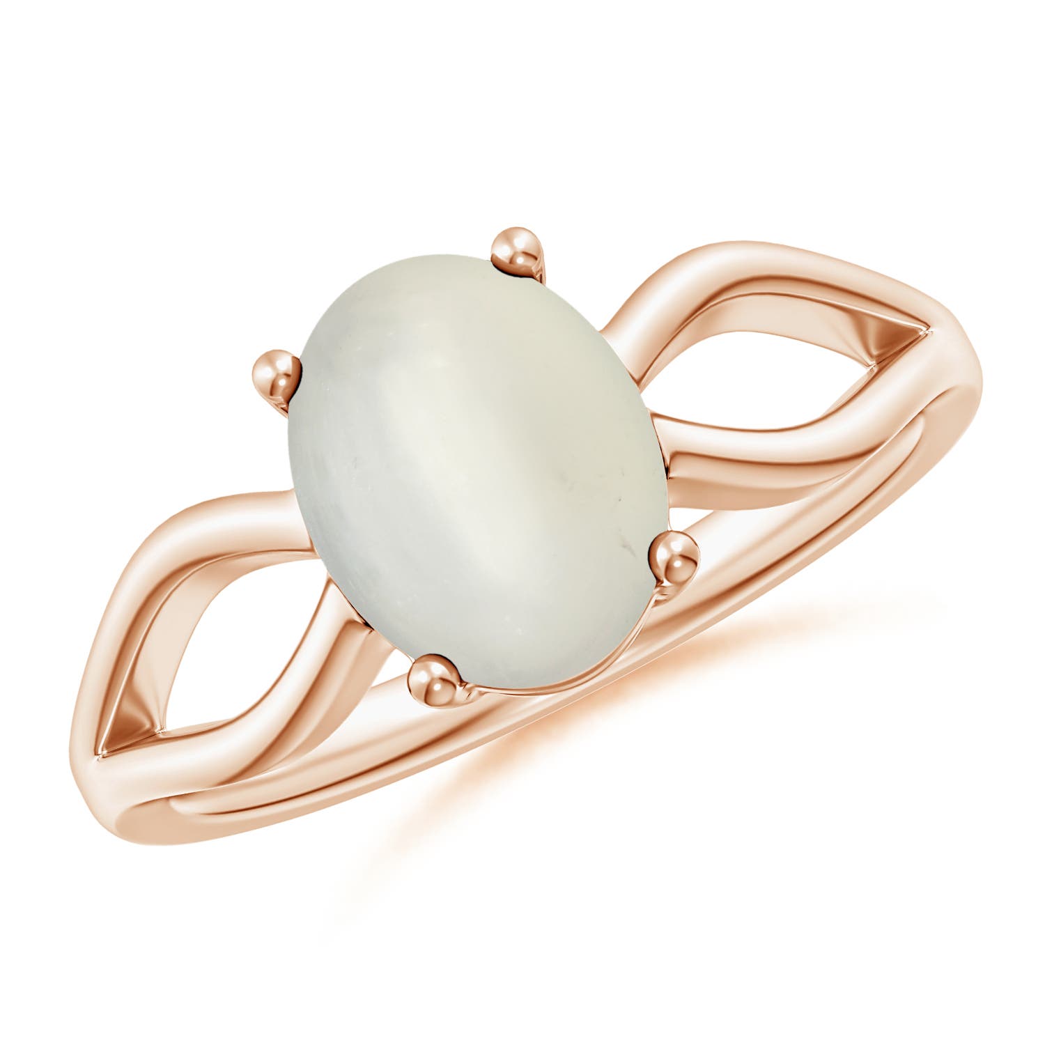 AAA - Moonstone / 1.7 CT / 14 KT Rose Gold