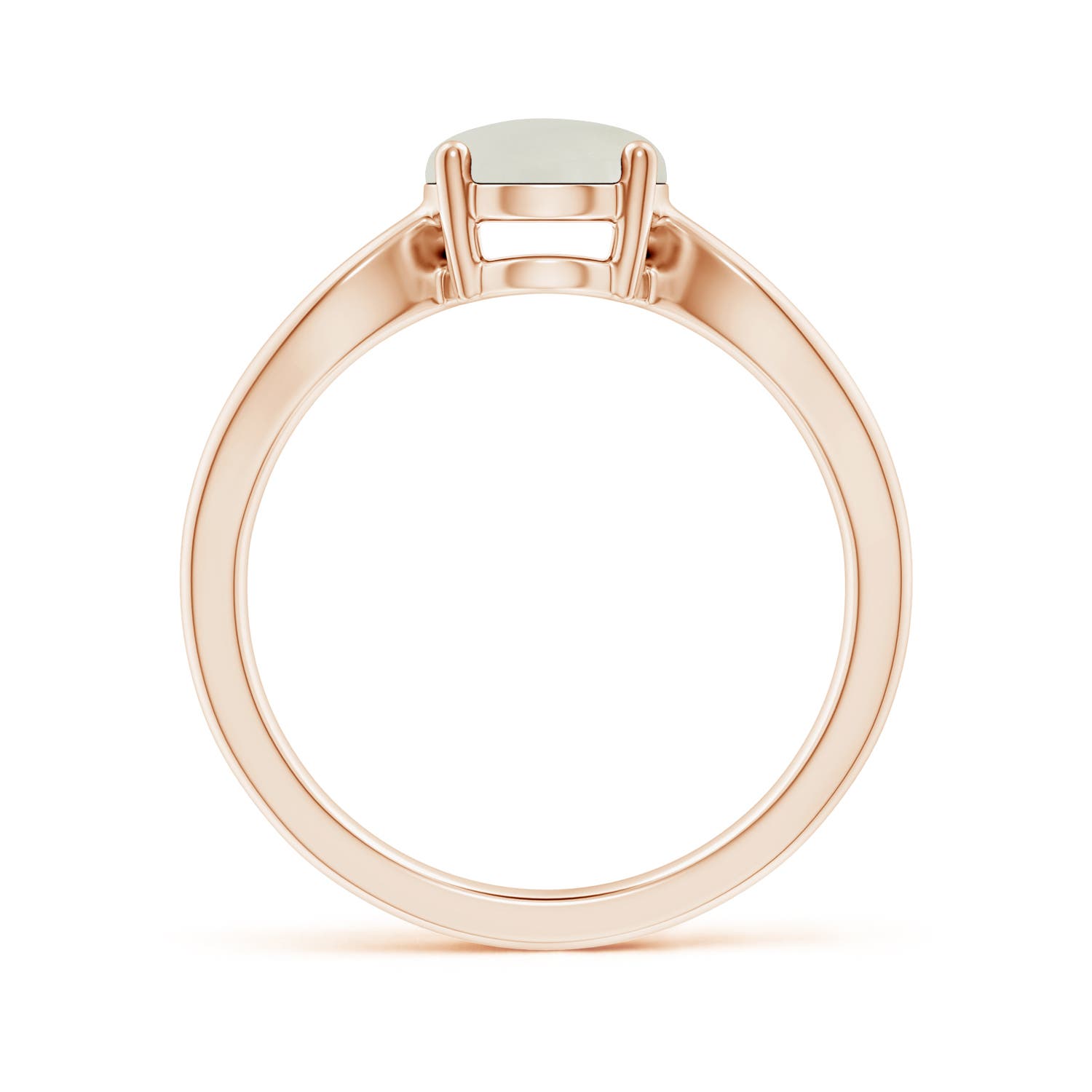 AAAA - Moonstone / 1.7 CT / 14 KT Rose Gold