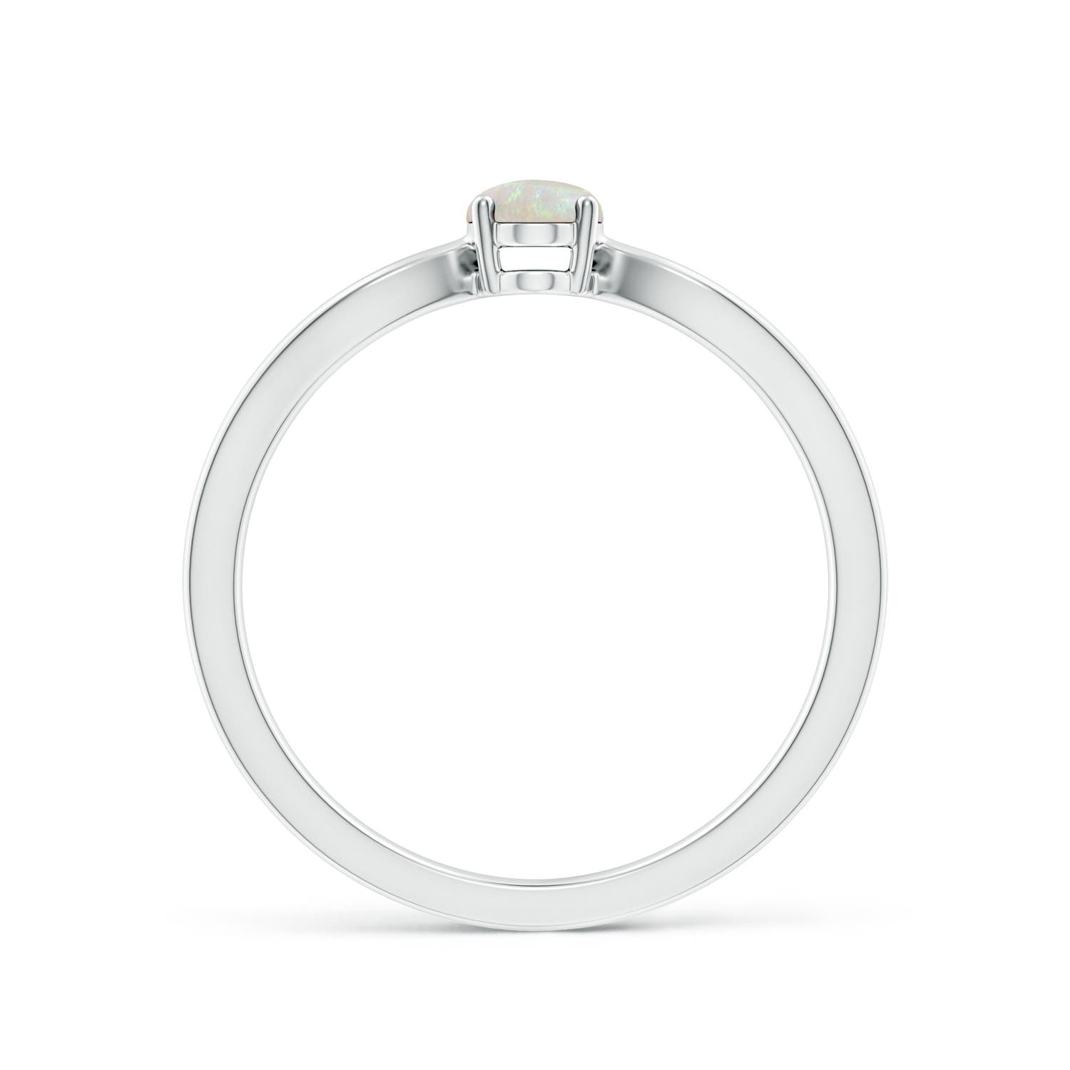 AA - Opal / 0.28 CT / 14 KT White Gold