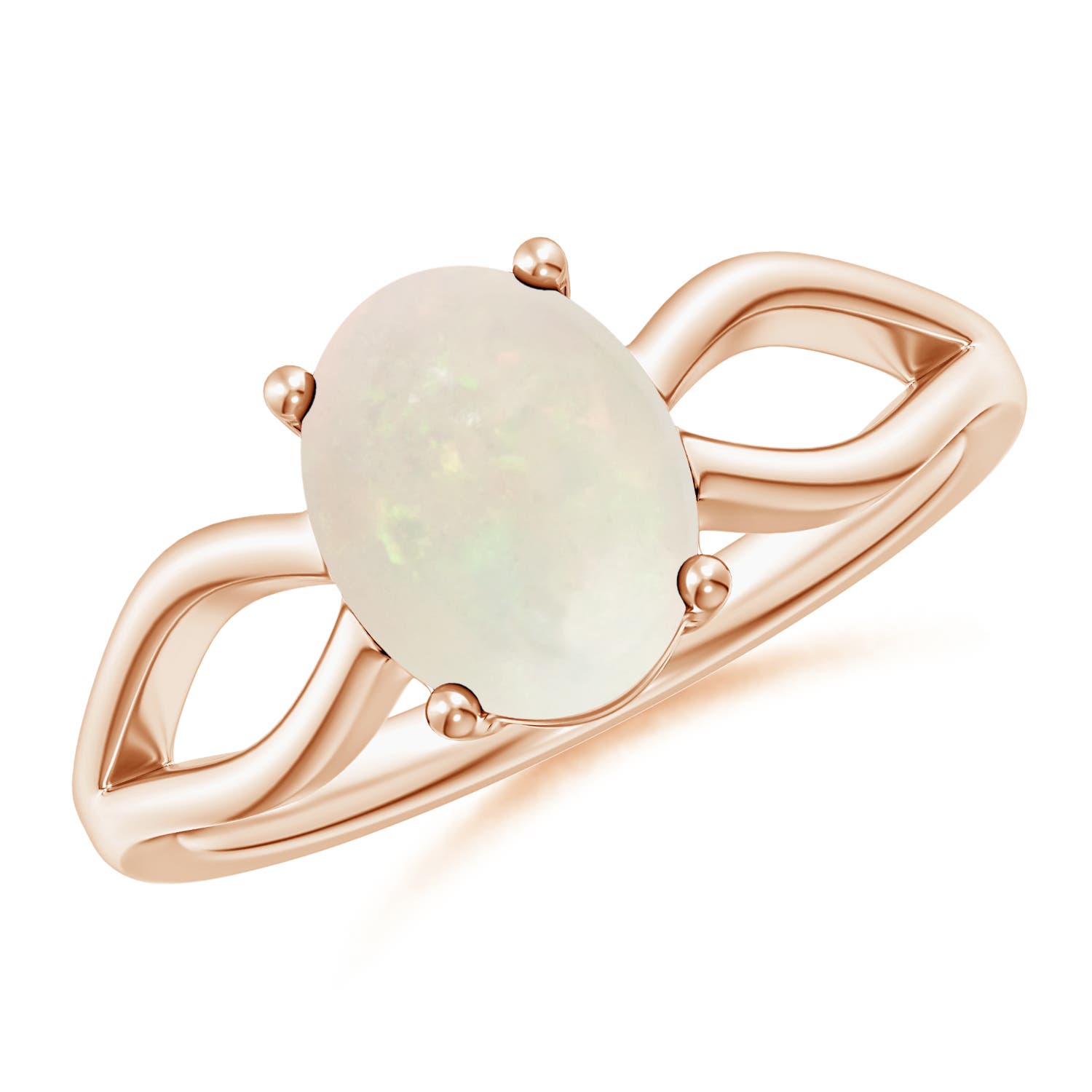 A - Opal / 1.1 CT / 14 KT Rose Gold