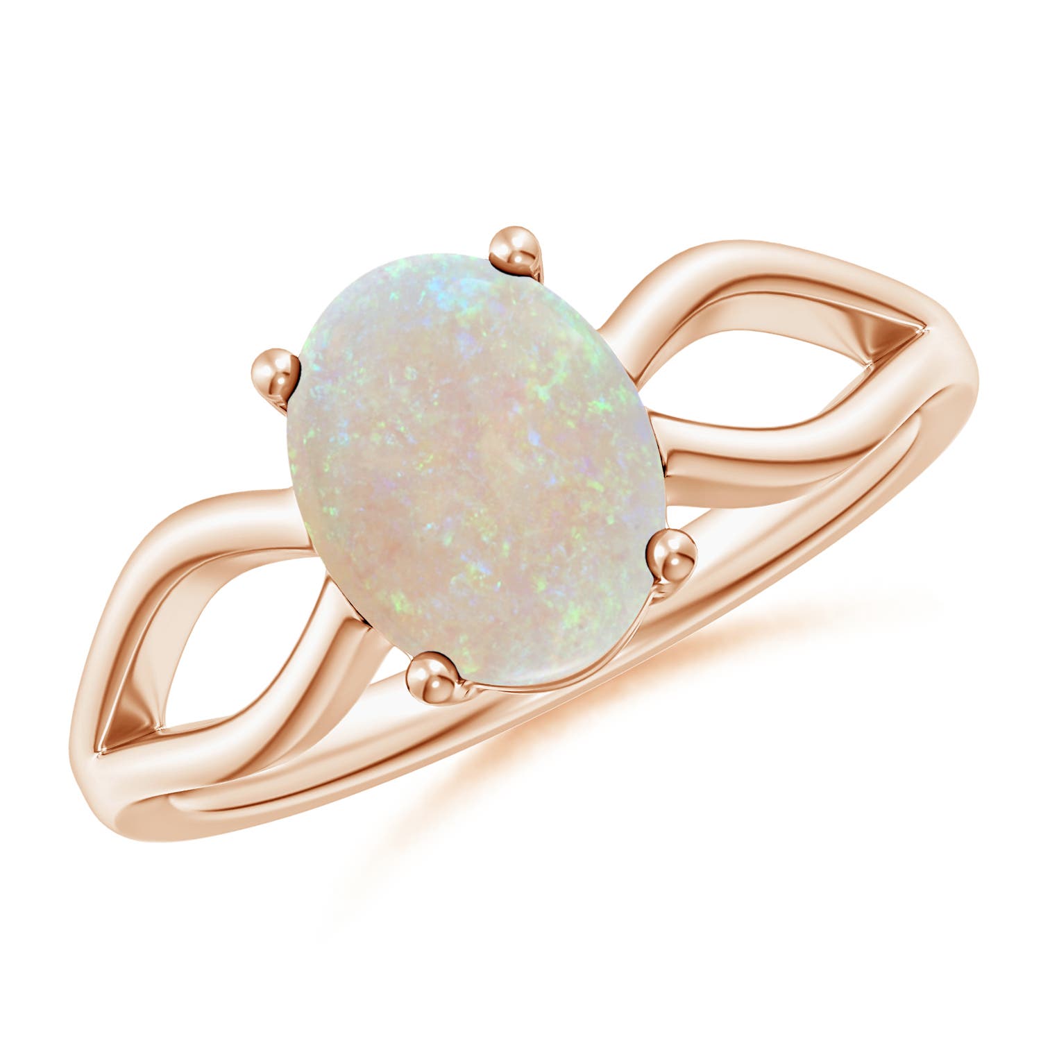 AA - Opal / 1.1 CT / 14 KT Rose Gold