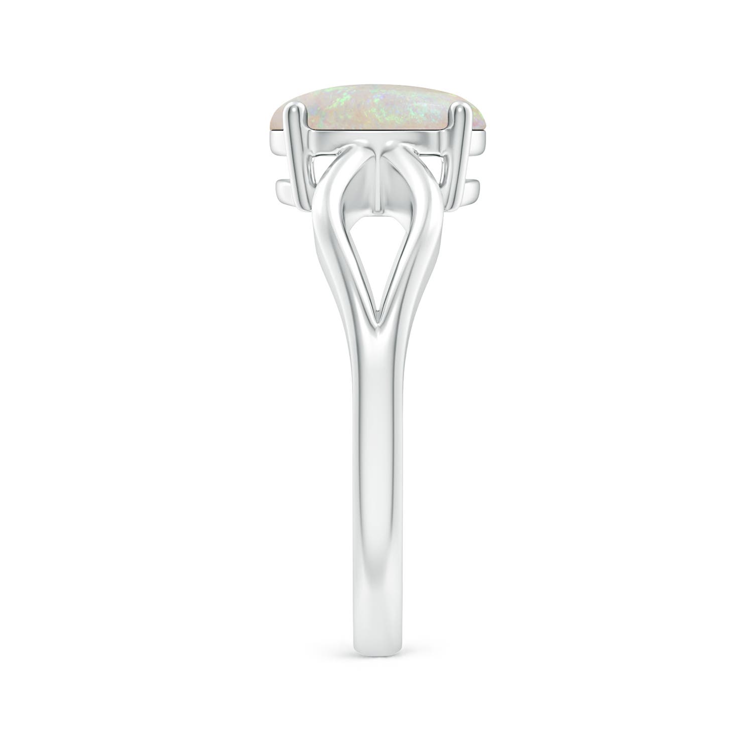 AA - Opal / 1.1 CT / 14 KT White Gold