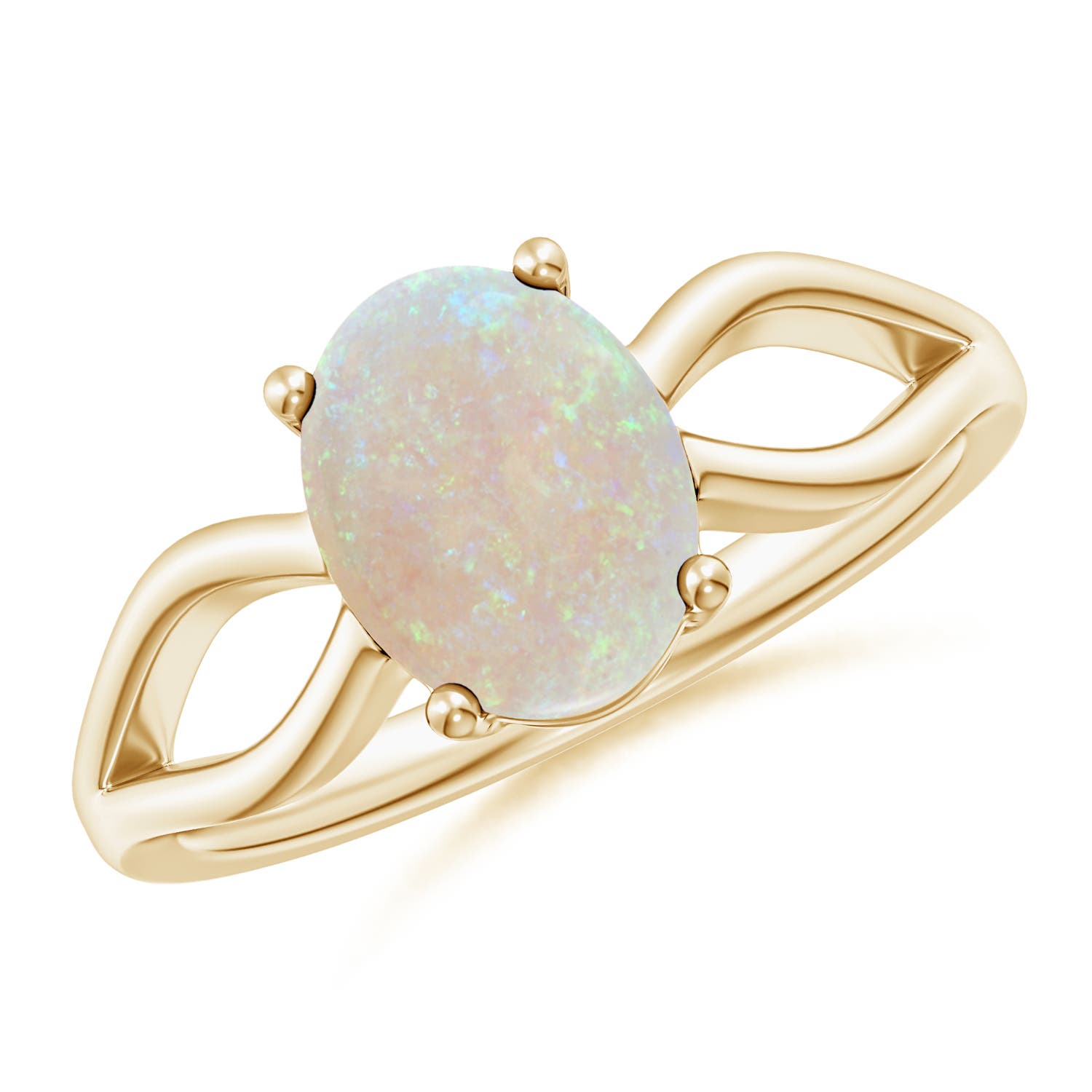 AA - Opal / 1.1 CT / 14 KT Yellow Gold