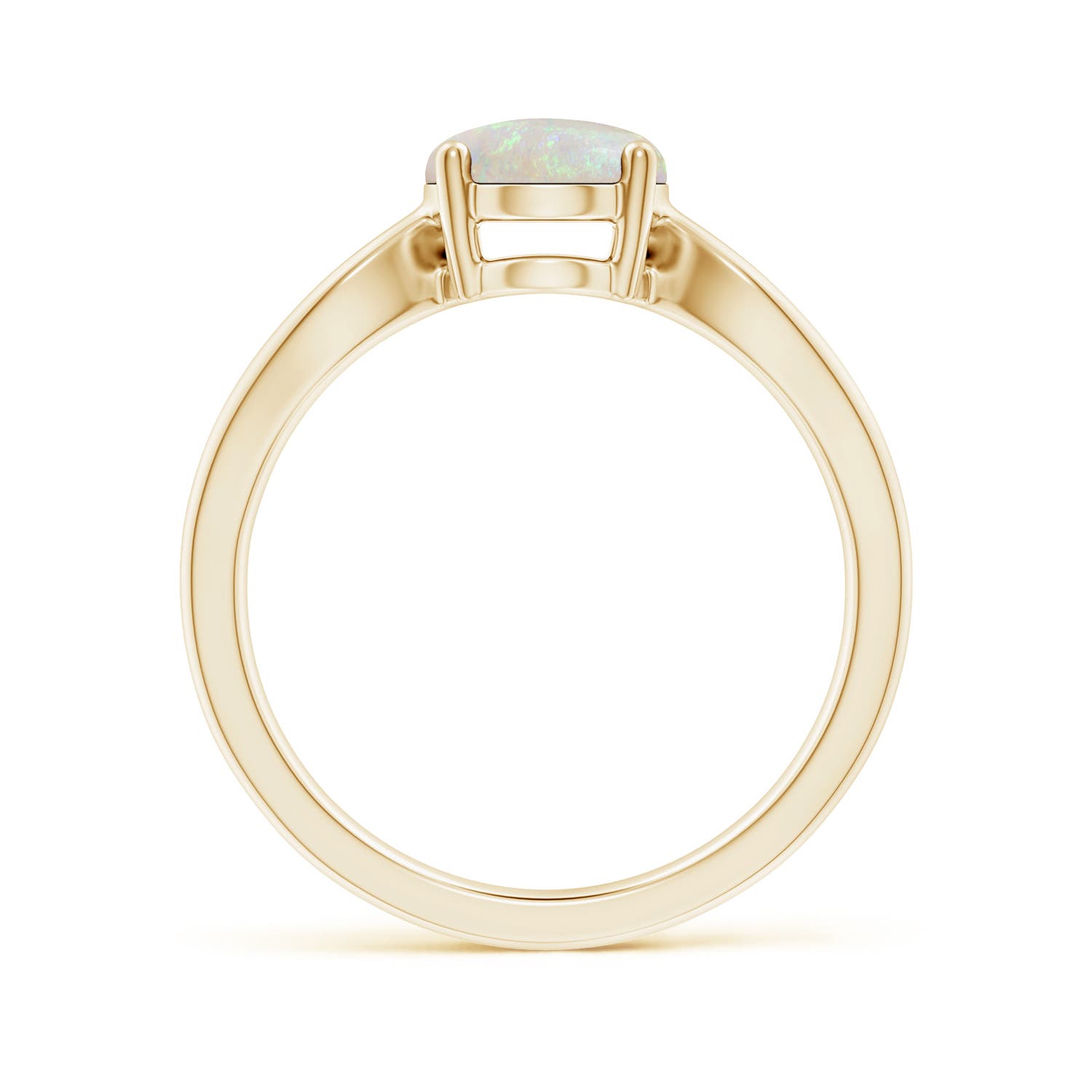 AA - Opal / 1.1 CT / 14 KT Yellow Gold