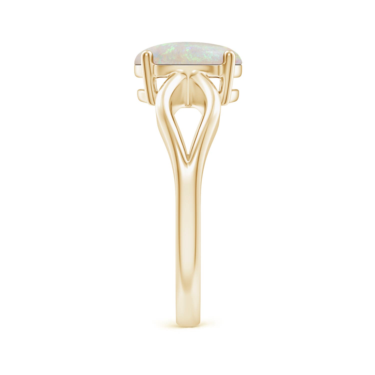 AA - Opal / 1.1 CT / 14 KT Yellow Gold