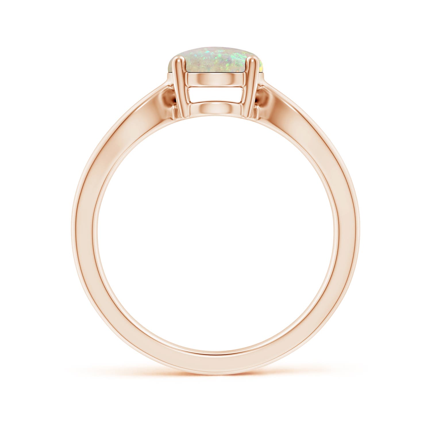 AAA - Opal / 1.1 CT / 14 KT Rose Gold