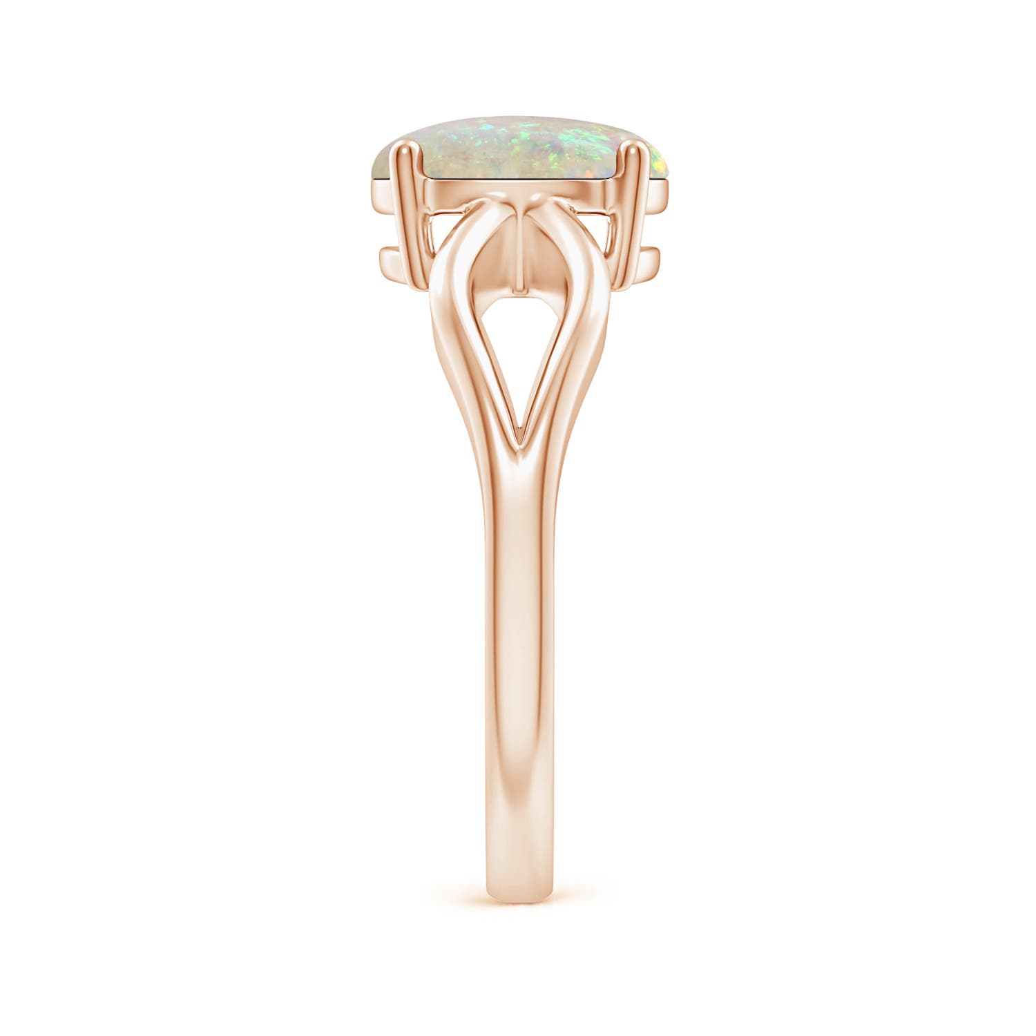 AAA - Opal / 1.1 CT / 14 KT Rose Gold