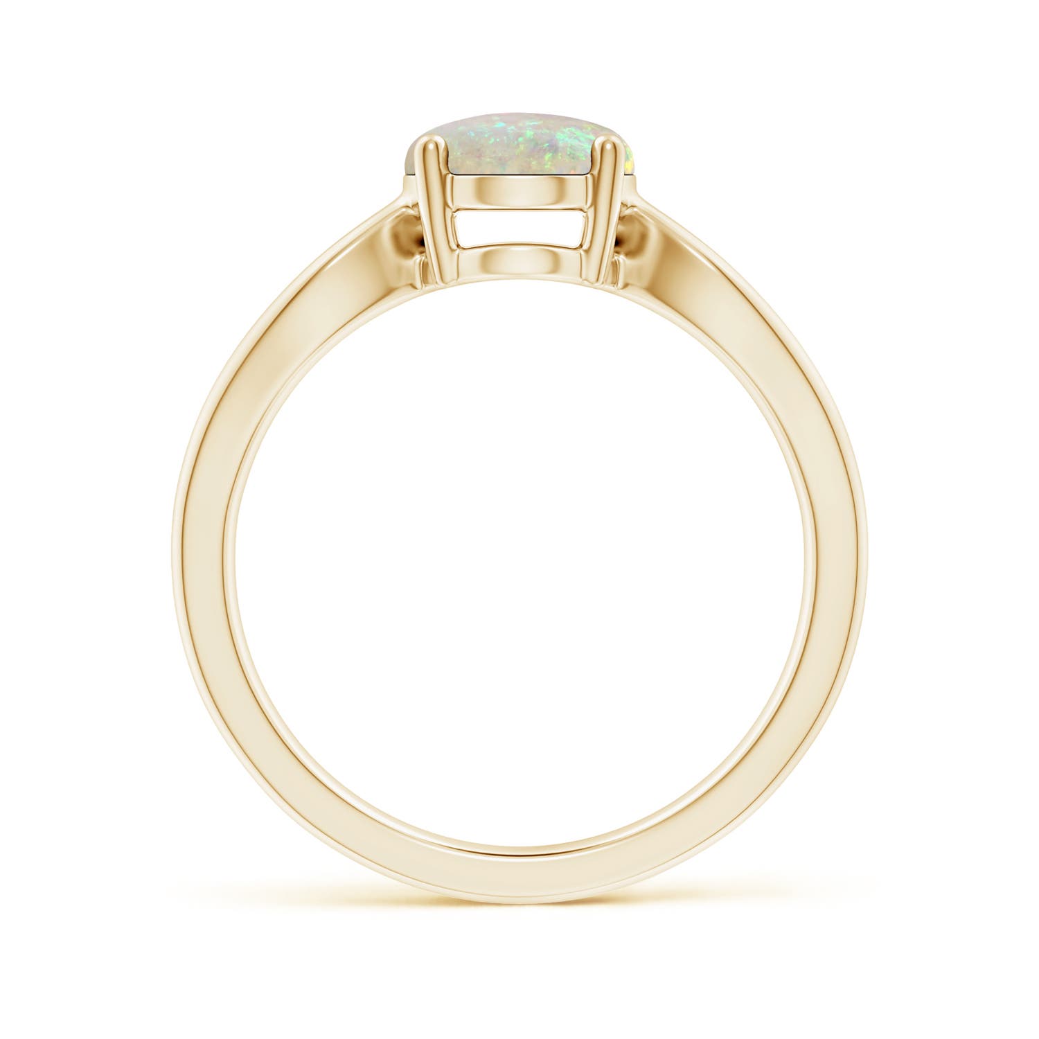 AAA - Opal / 1.1 CT / 14 KT Yellow Gold