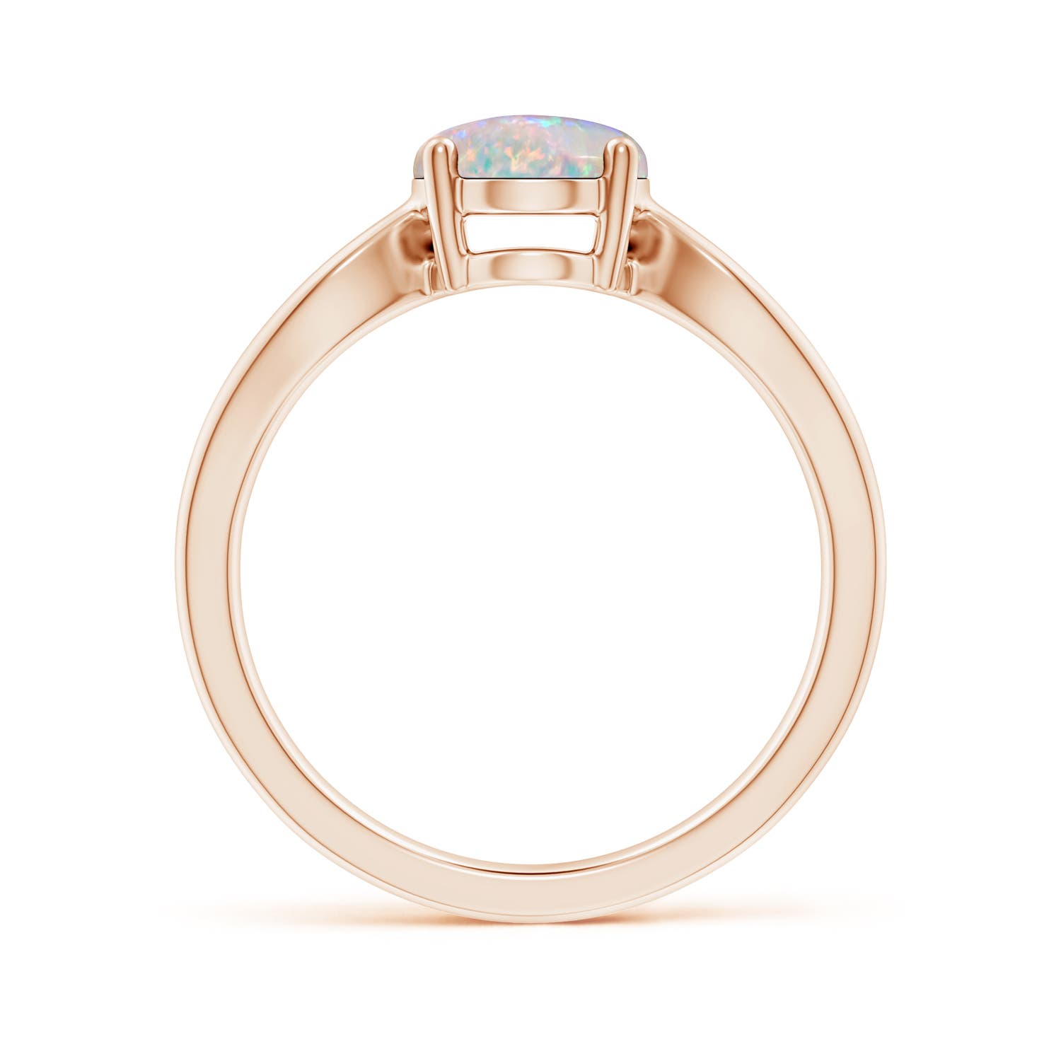 AAAA - Opal / 1.1 CT / 14 KT Rose Gold