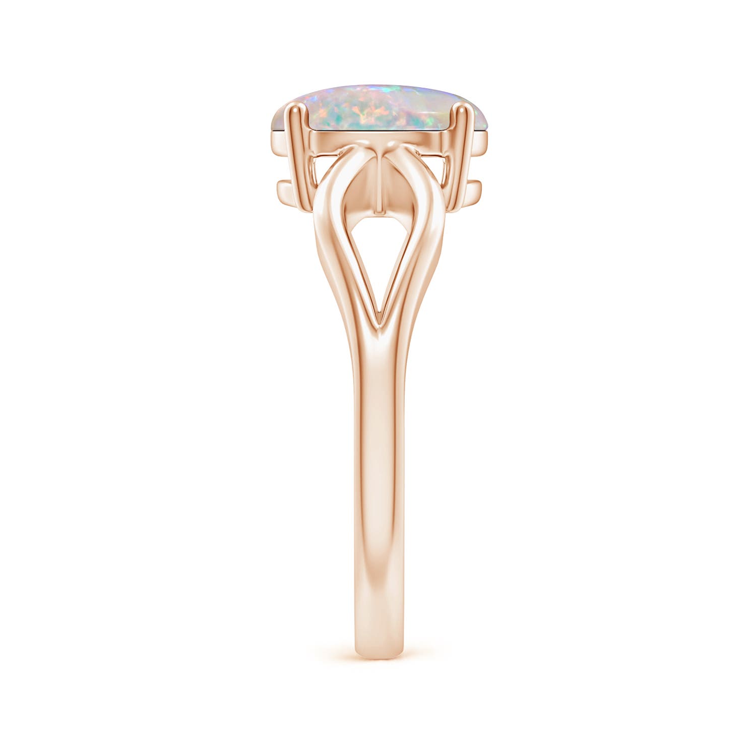 AAAA - Opal / 1.1 CT / 14 KT Rose Gold