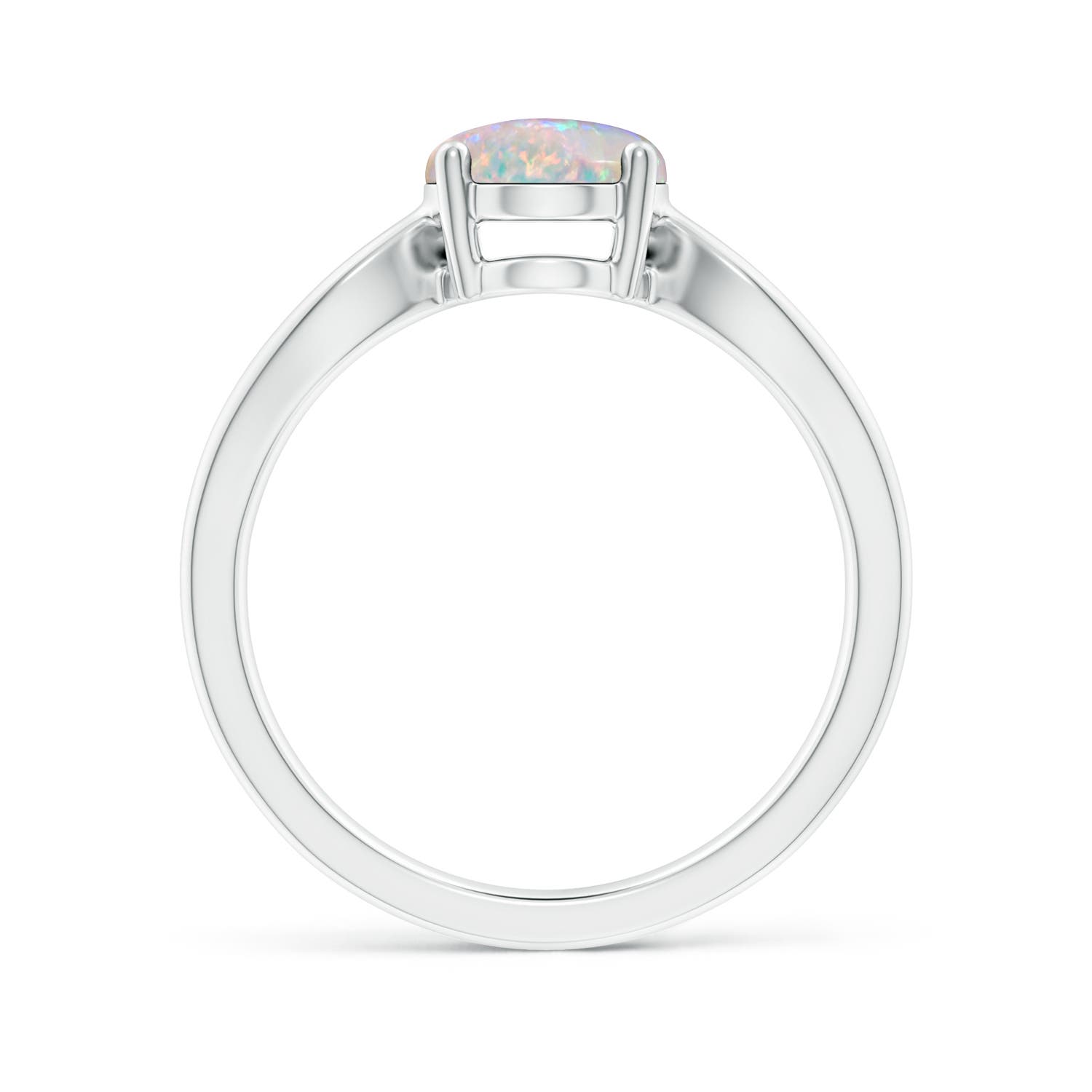 AAAA - Opal / 1.1 CT / 14 KT White Gold