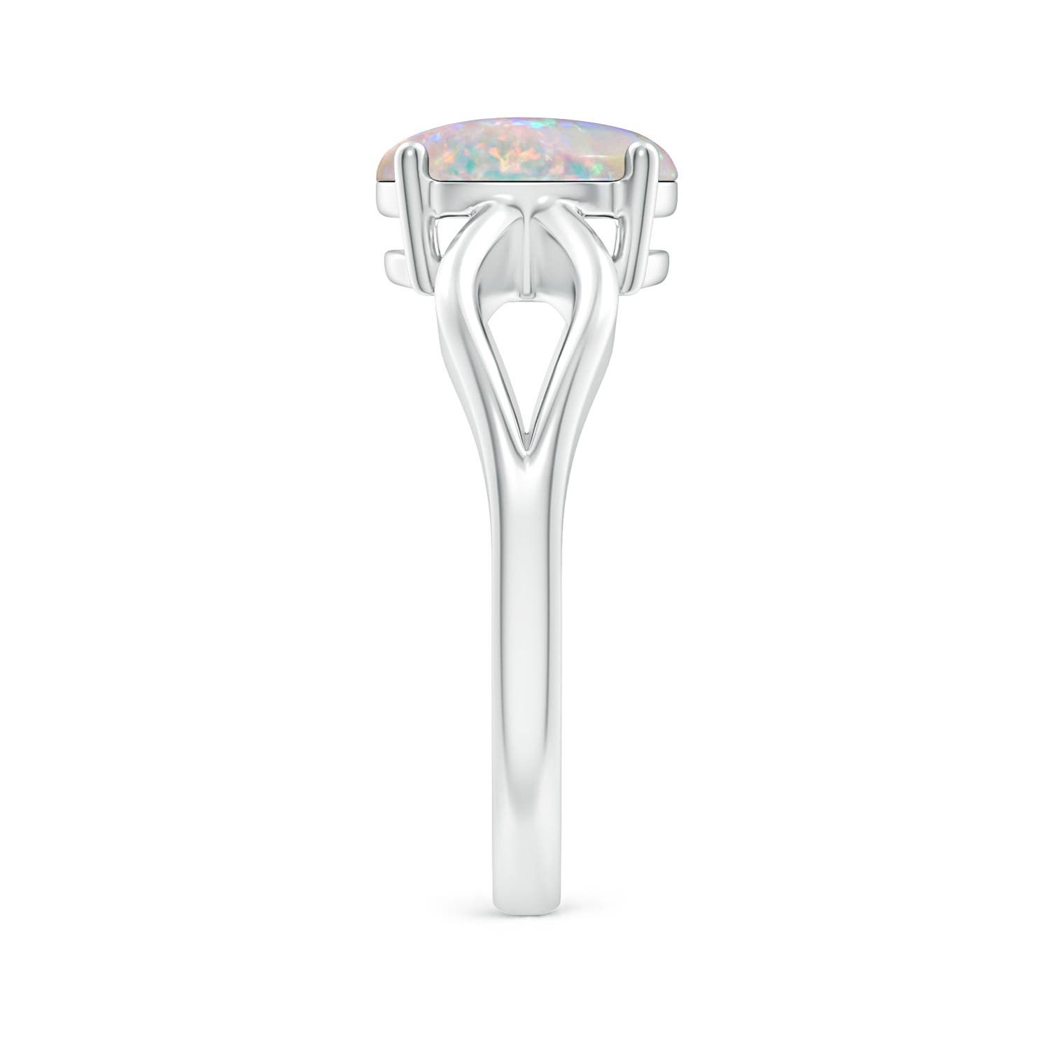 AAAA - Opal / 1.1 CT / 14 KT White Gold