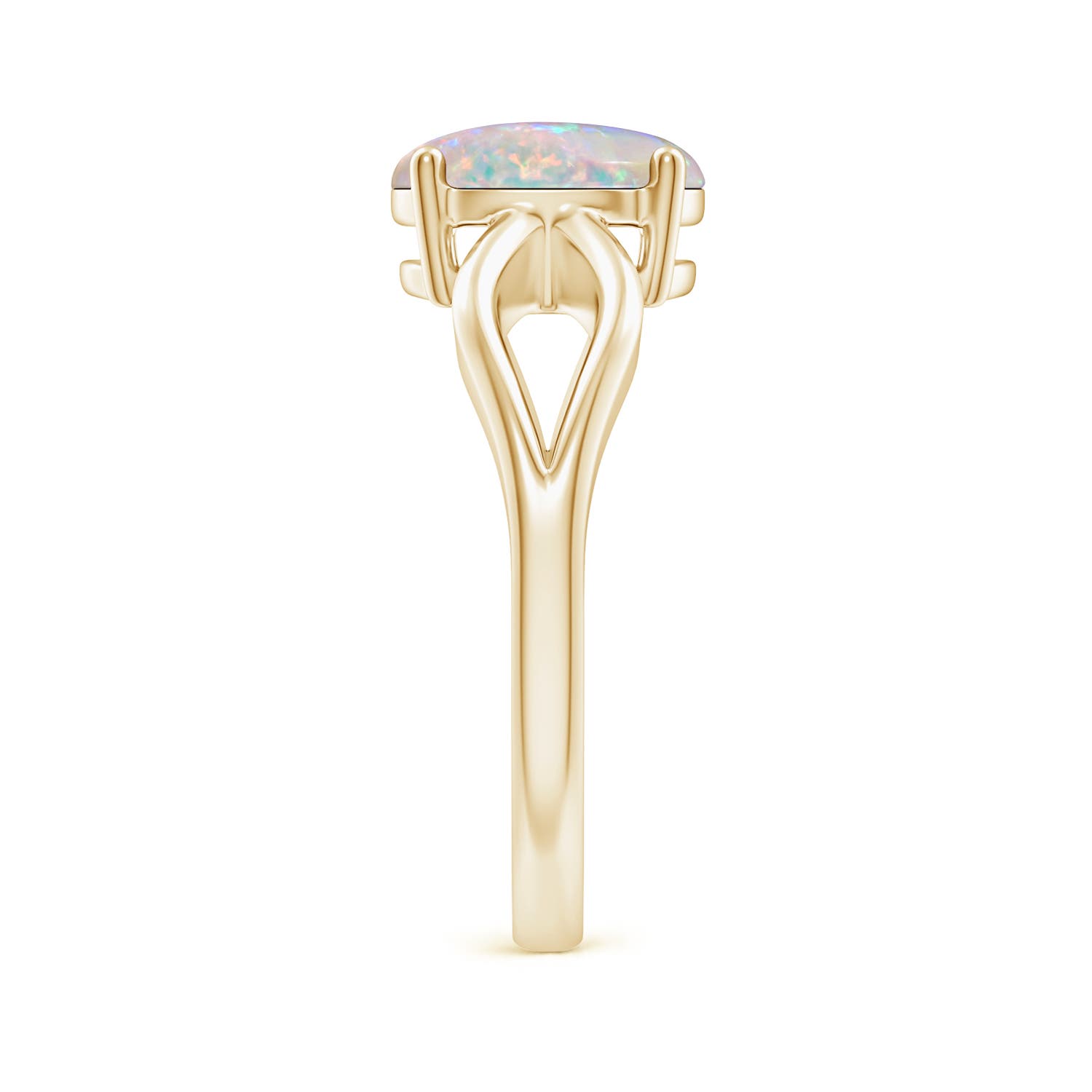 AAAA - Opal / 1.1 CT / 14 KT Yellow Gold